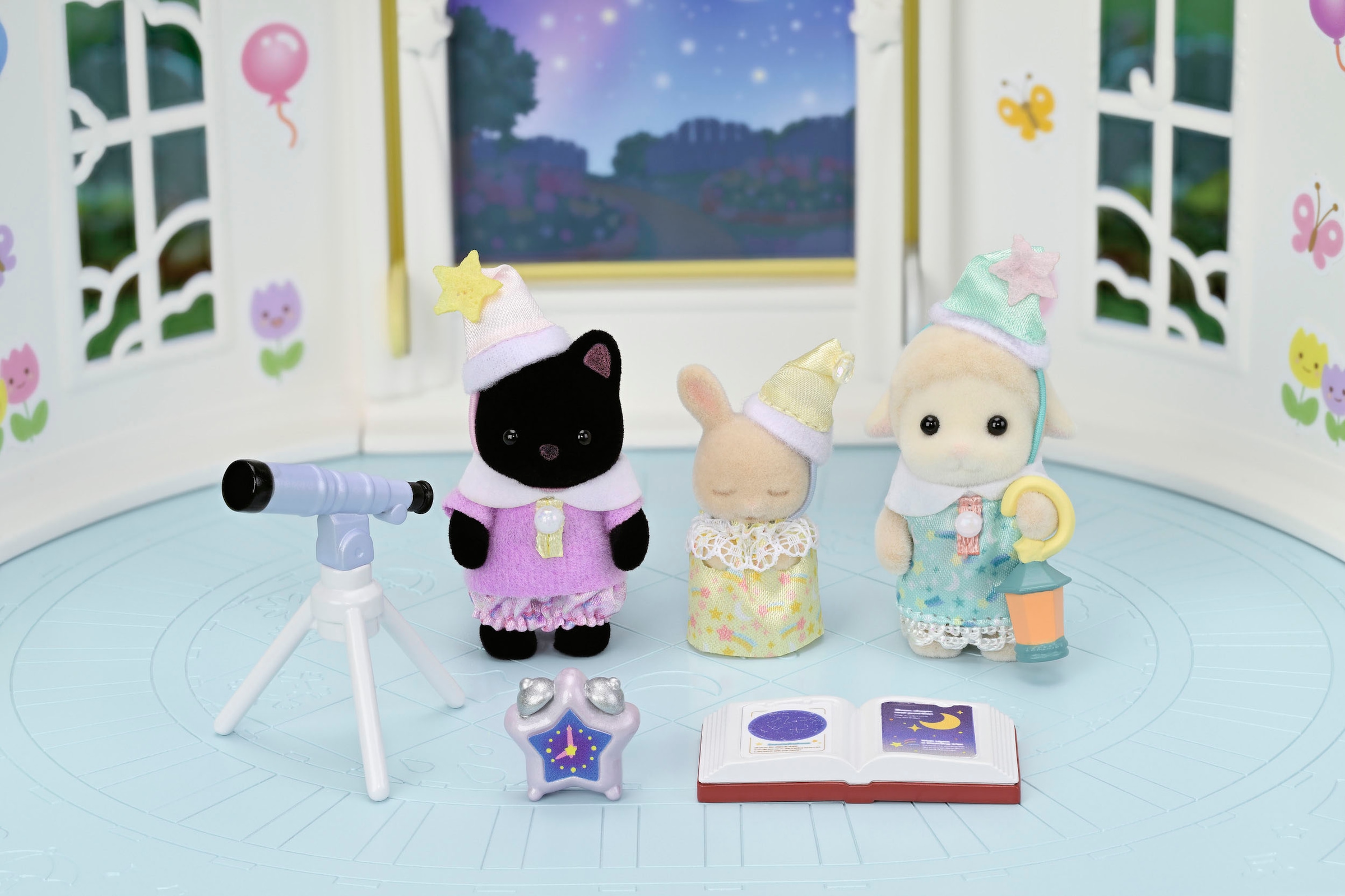 Sylvanian Families Spielwelt »Erlebniskindergarten Freunde “Übernachtungsparty” (5750)«