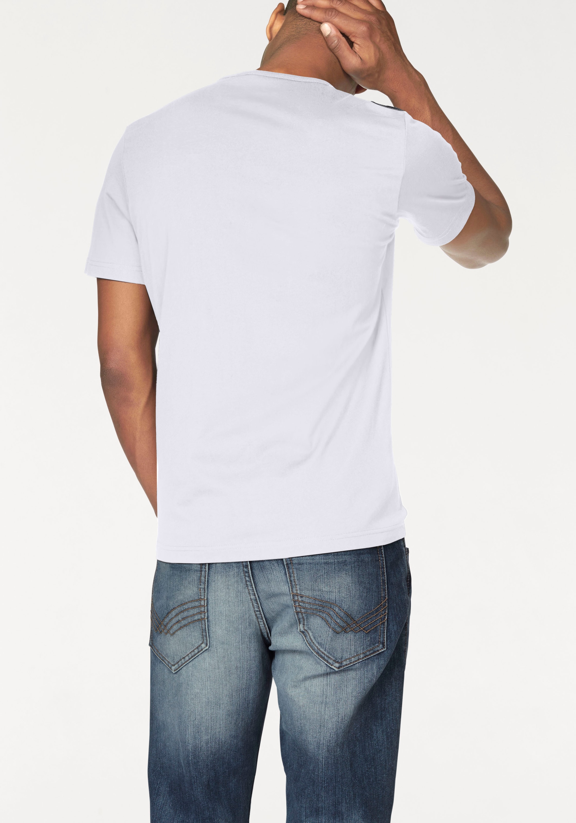 TOM TAILOR Rundhalsshirt mit Logoprint