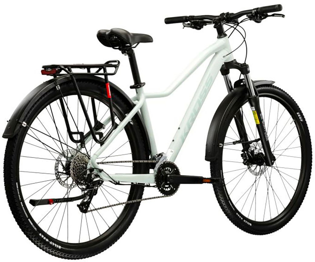Kross Mountainbike »Damen Hardtail Lea 4.0 EQ«, 16 Gang, Shimano, ACERA M3020 Schaltwerk, Kettenschaltung