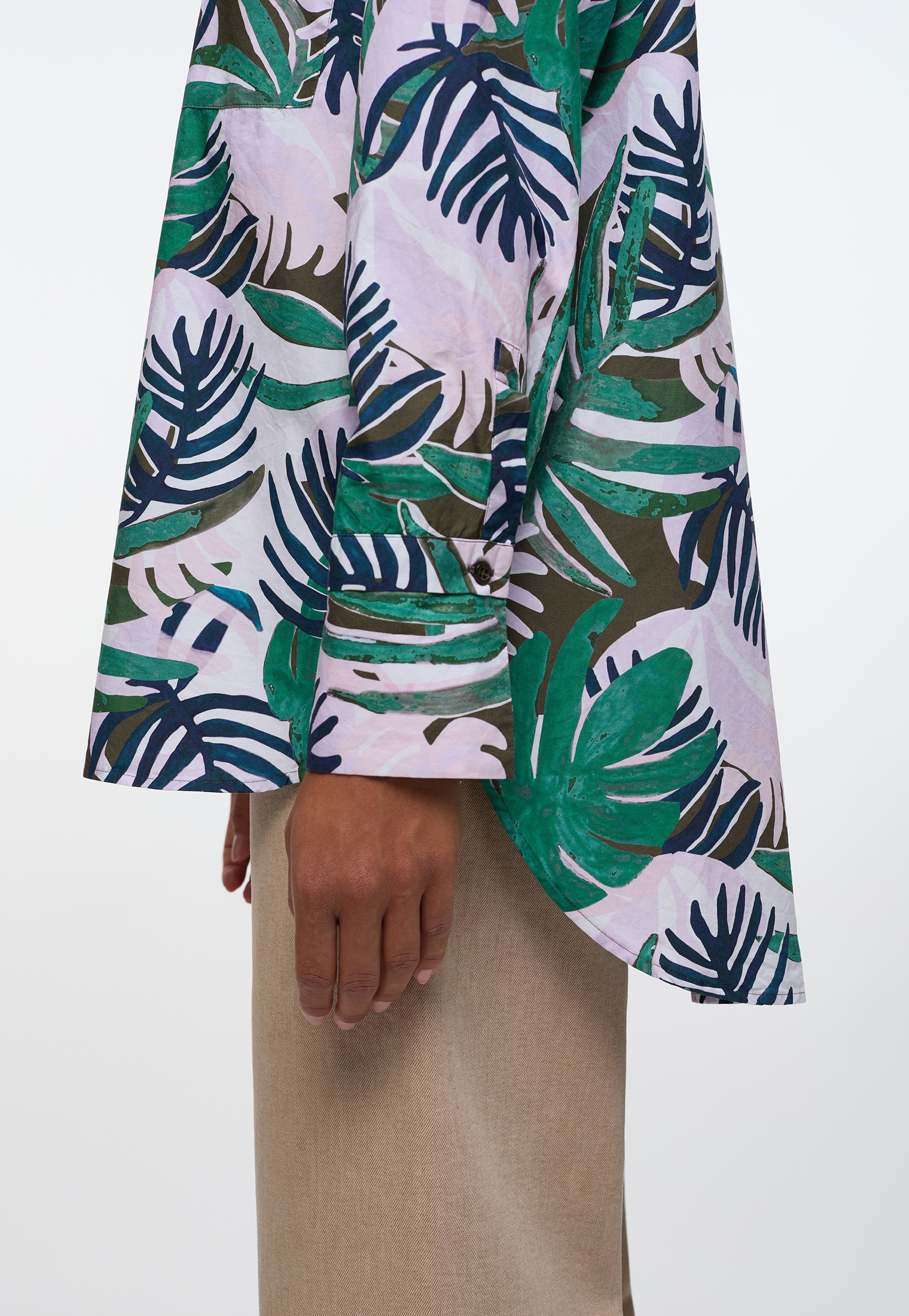 Eterna Klassische Bluse »OVERSIZE«