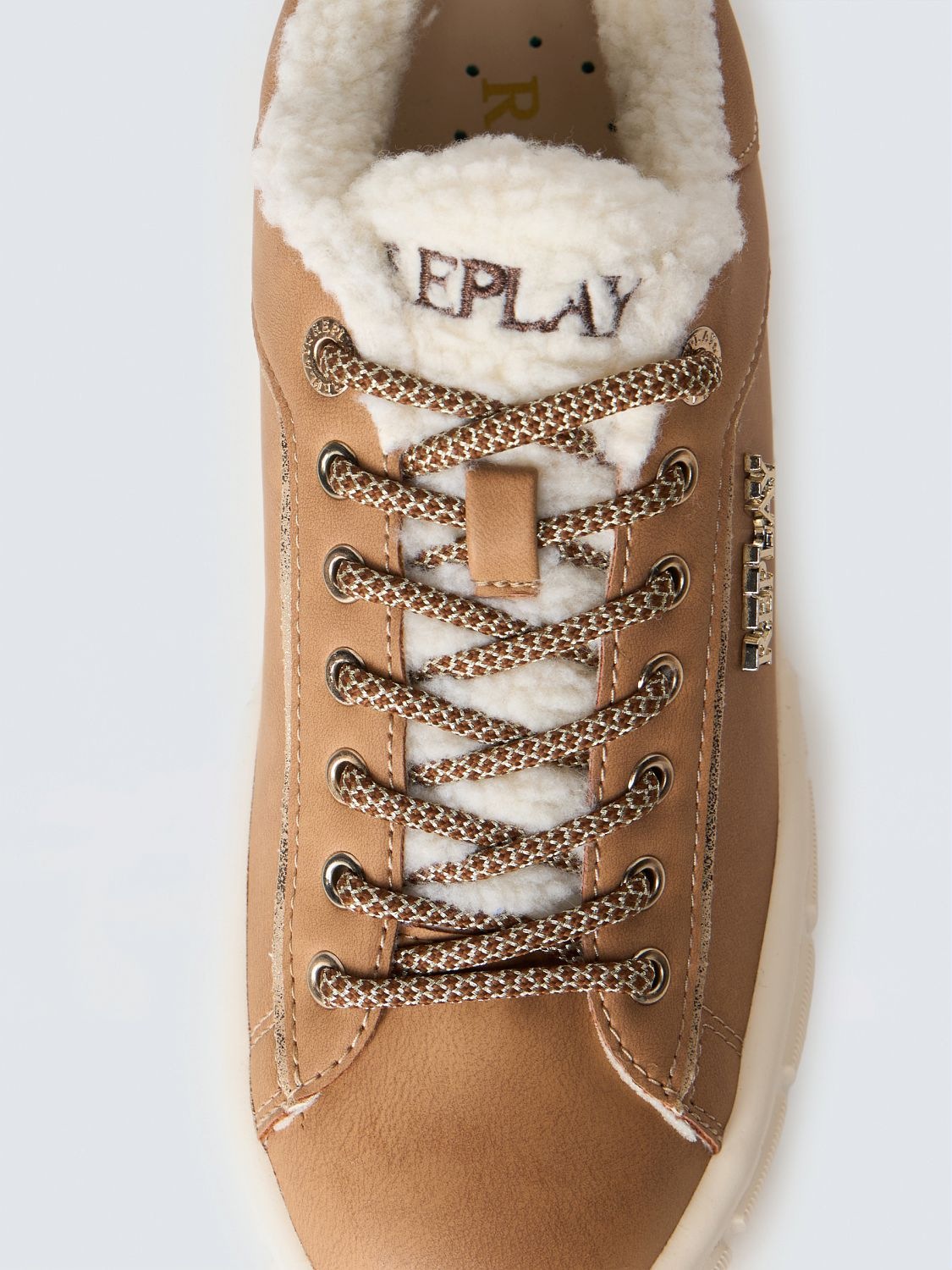 Replay Plateausneaker »PAULETTE WARM«  Halbschuh, Schnürschuh mit Warmfutter