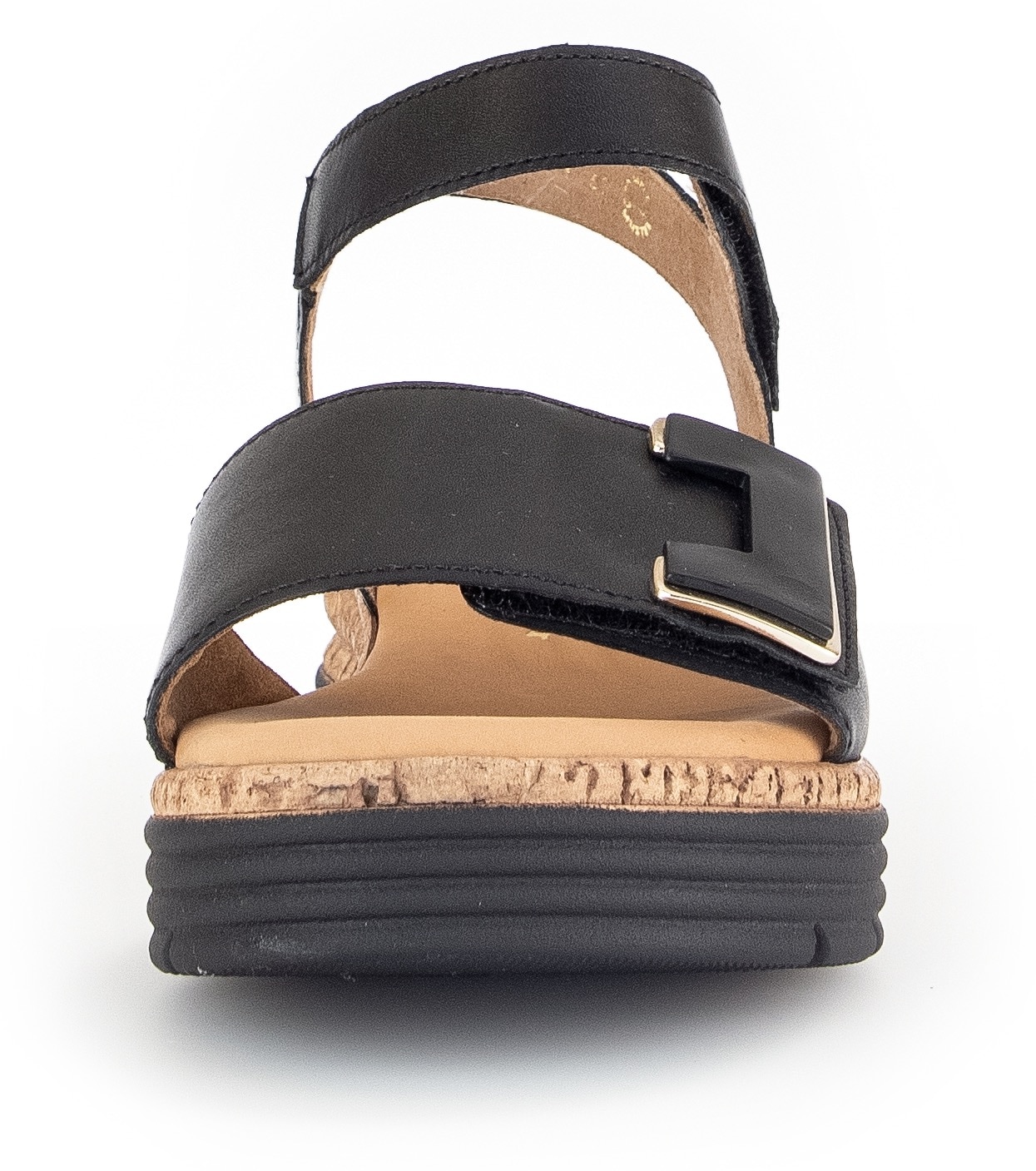 Gabor Sandalette »GENUA«, Keilabsatz, Sommerschuh, Sandale mit Klettverschlüssen, Weite G
