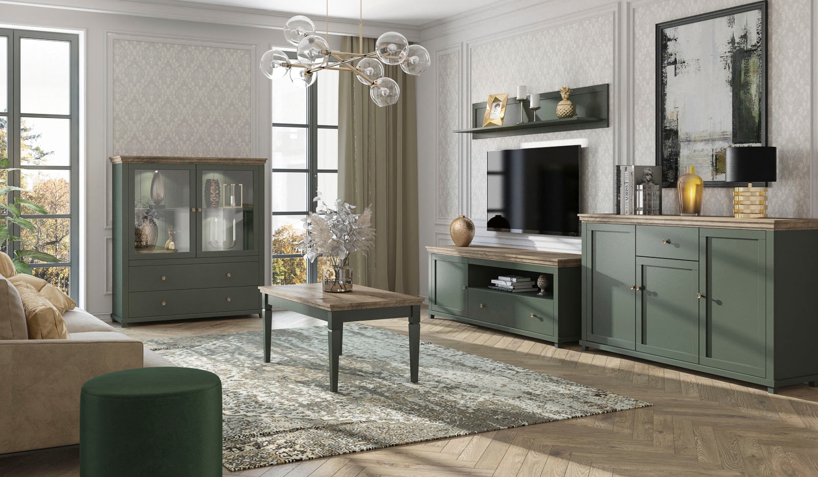 Home affaire Couchtisch »Evora«, (B/T/H): 110/60/50 cm