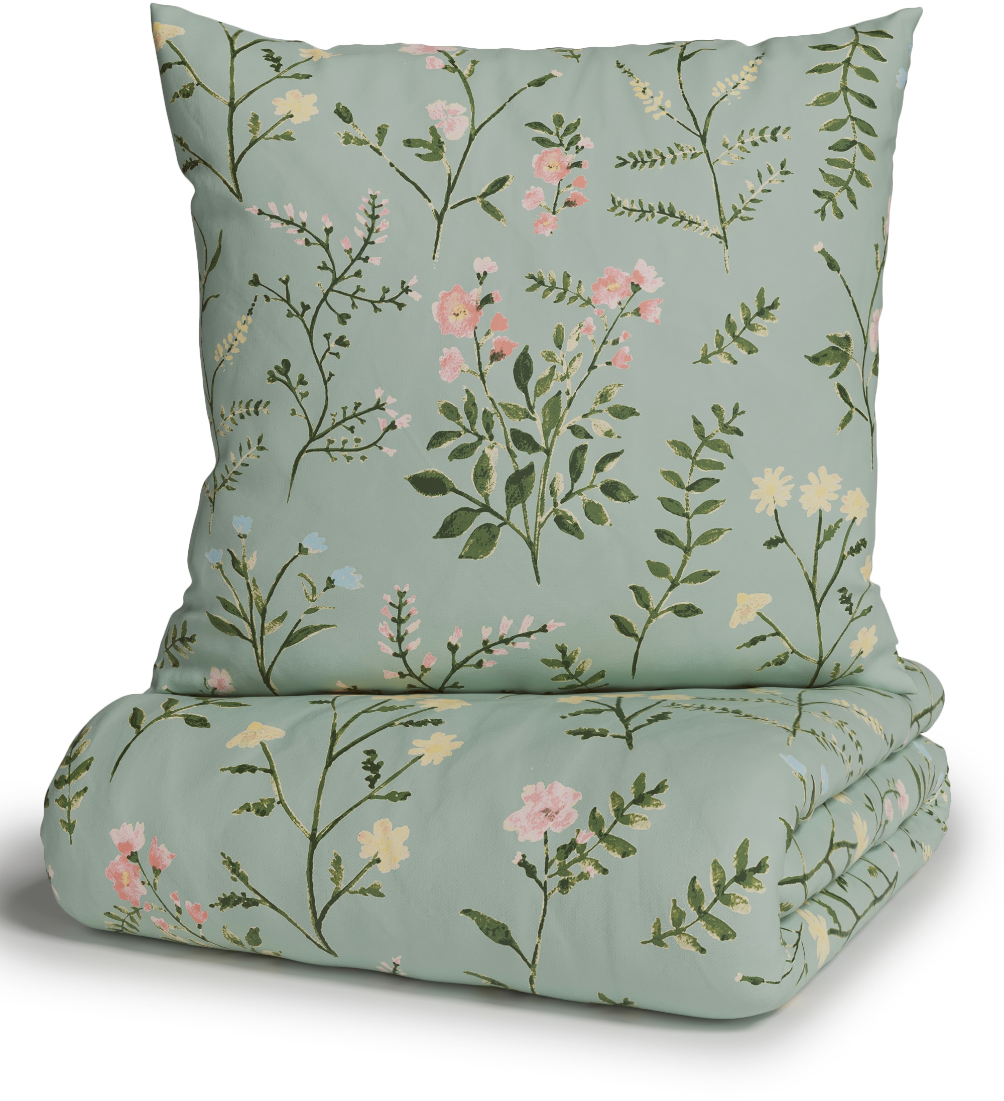 OTTO home »Claara« 2 Stk. mit Blumen Design, skandinavisch, romantische Bettwäsche