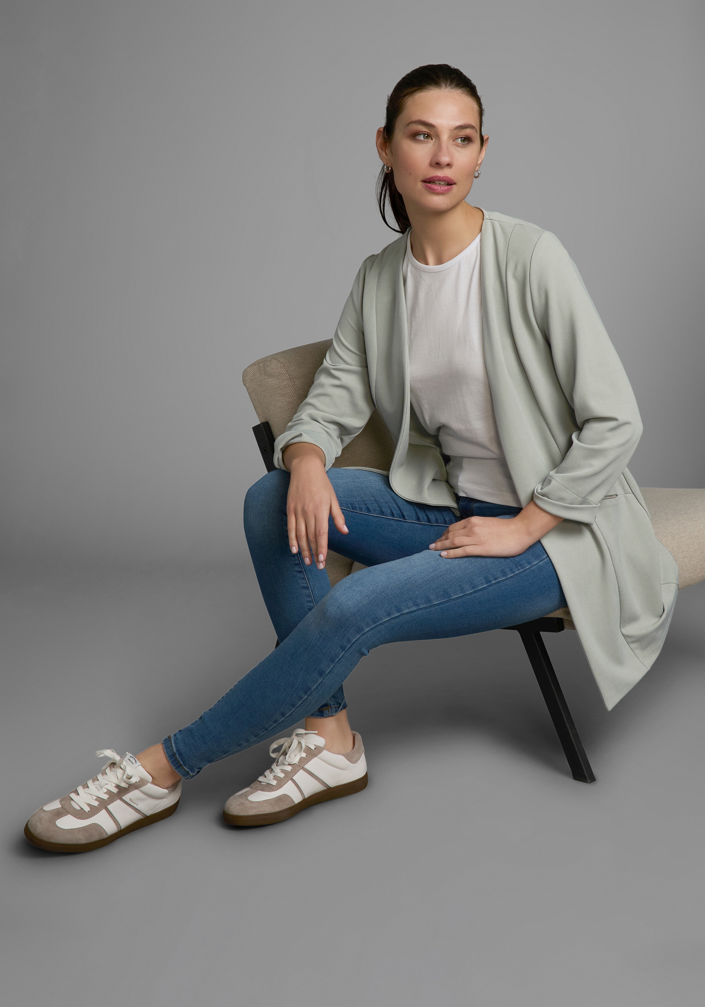 Laura Scott Longblazer, mit Reißverschlüssen