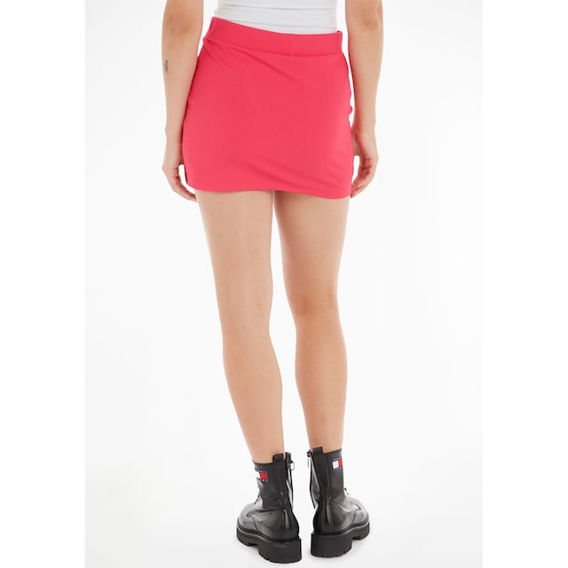 Tommy Jeans Minirock »LOW RISE MINI BADGE SKIRT« bei ♕