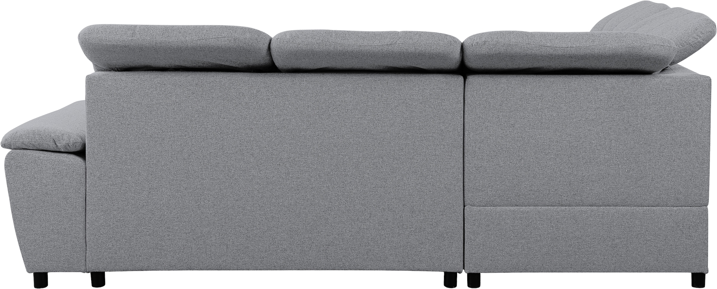 WERK2 Ecksofa »Bonny inkl. Kopfteilverstellung, Bettfunktion, Stauraum, L-Form« Komfortwunder mit Schlaffunktion, verstellbarem Kopfteil & Stauraum.