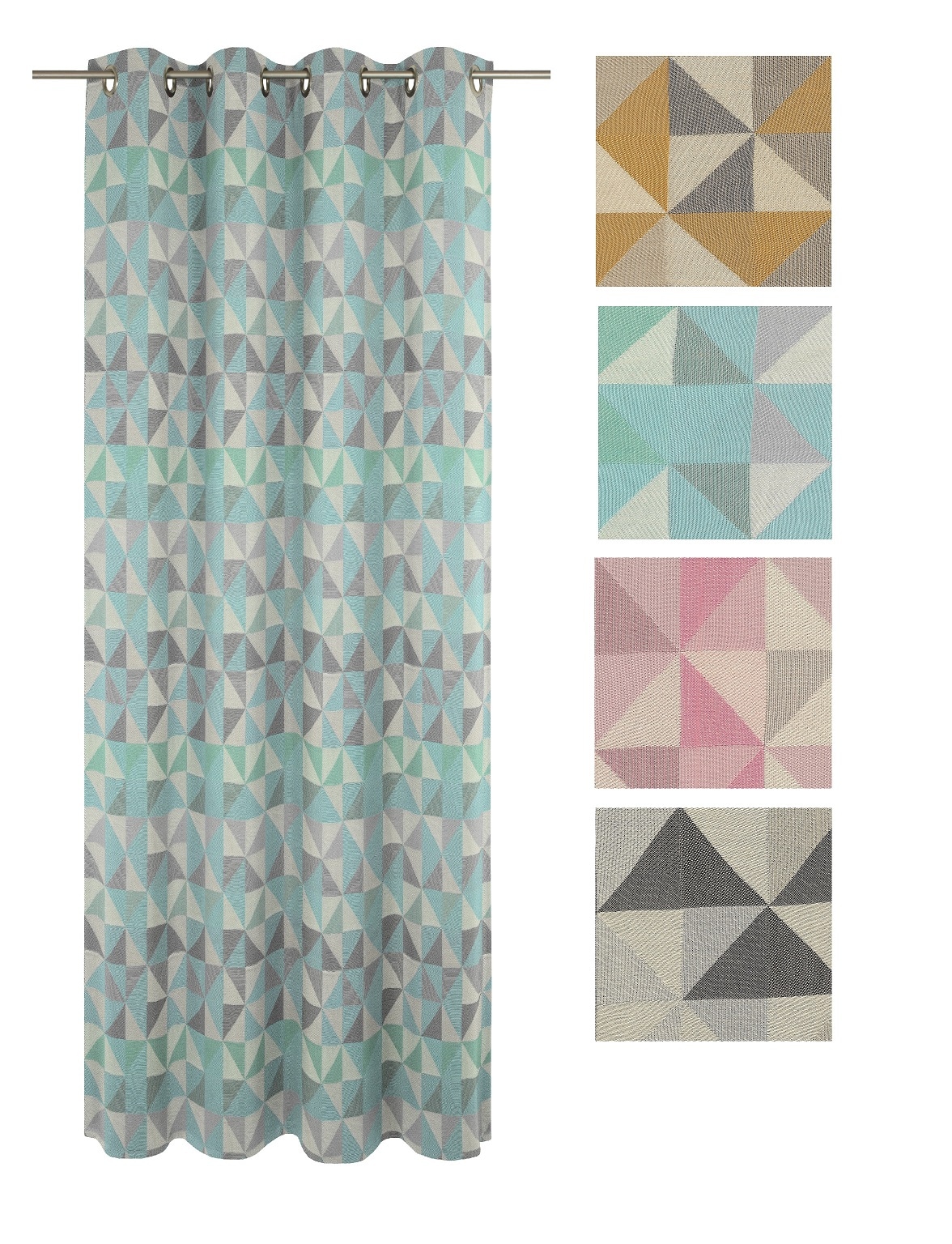 Adam Vorhang »Bio Bel« Ösen 1 Stk. tlg. aus 100% Bio-Baumwolle