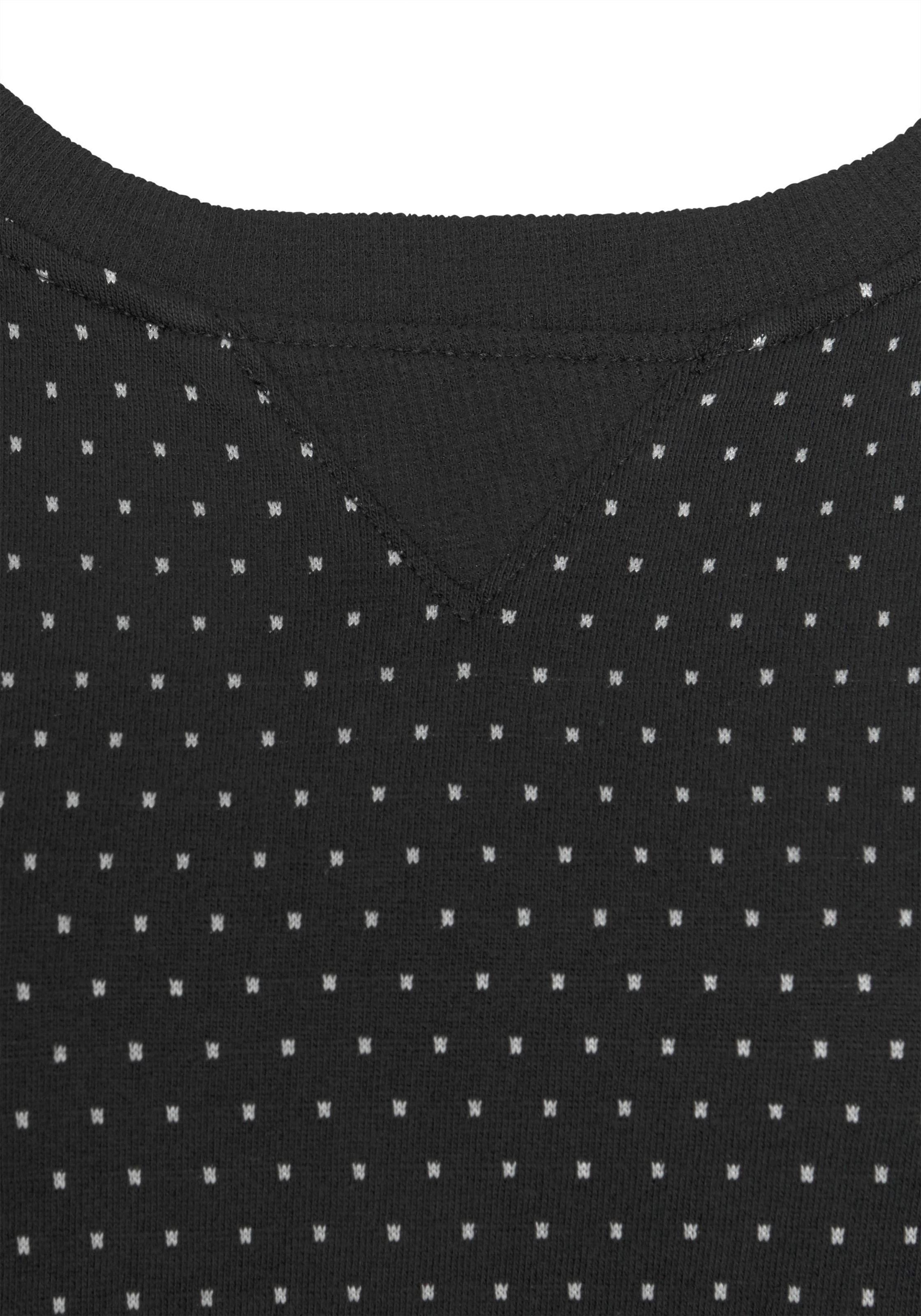 Vivance Dreams Capri-Pyjama 2-teilig, 2 tlg. mit Pünktchen- und Streifenmuster