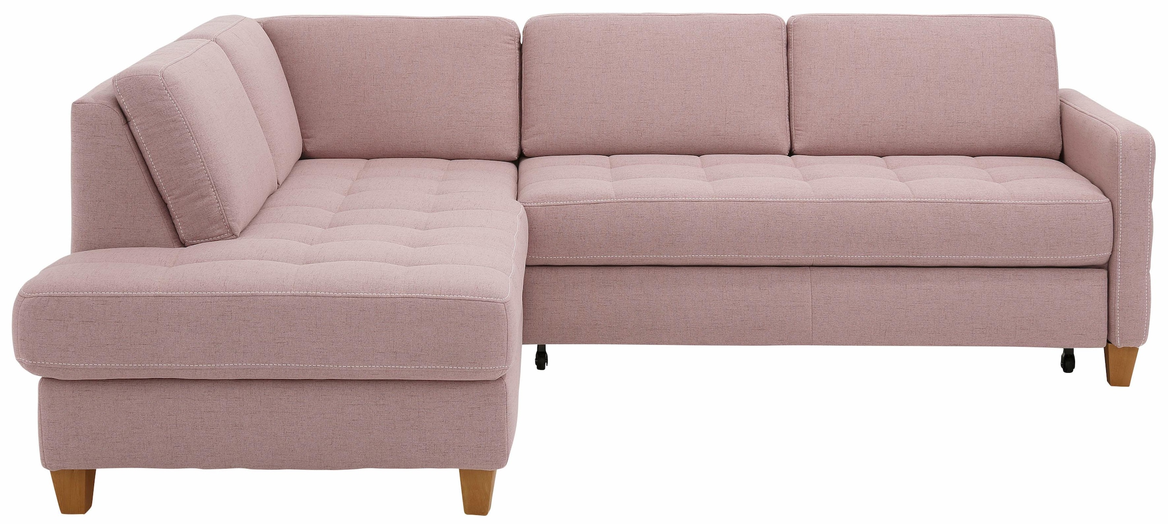 Home affaire Ecksofa »Earl L-Form«, wahlweise auch mit Bettfunktion oder Bettfunktion mit Bettkasten