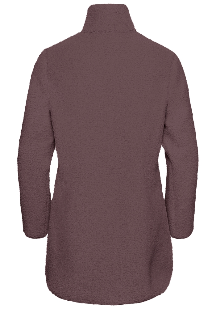 Jack Wolfskin Funktionsmantel »HIGH CURL COAT W« Fleecemantel, warm & winddicht