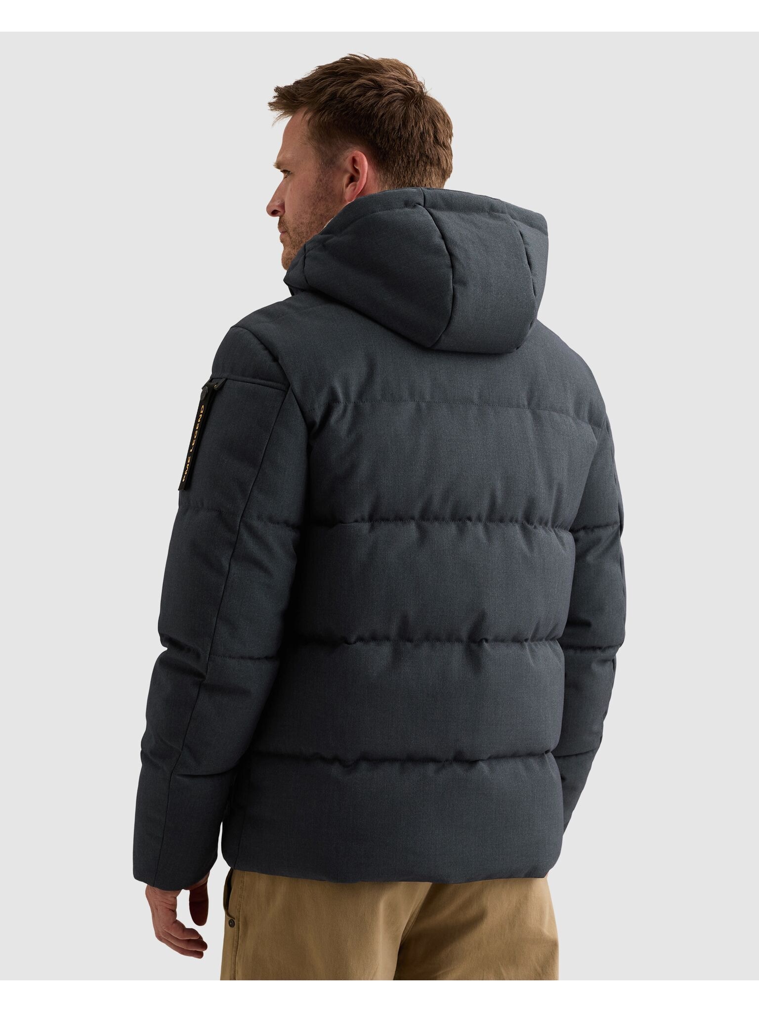 PME LEGEND Steppjacke mit Kapuze Taschen mit Reißverschluss