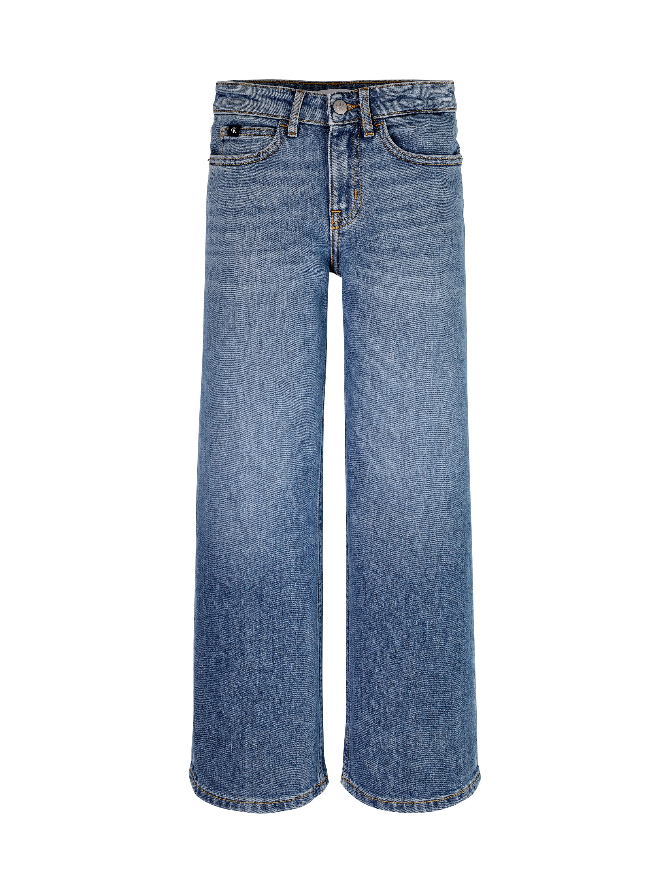 Calvin Klein Jeans Straight-Jeans »HR WIDE LEG AUTH BLUE DENIM«, für Kinder bis 16 Jahre