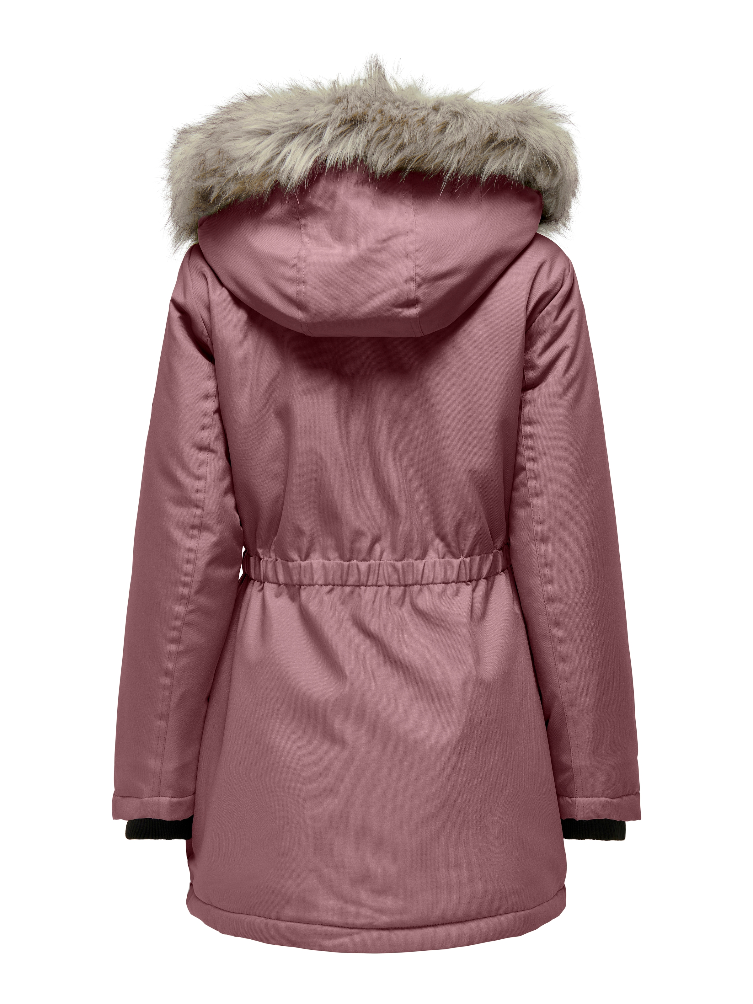 ONLY Parka »ONLIRIS FUR WINTER PARKA LIFE CC OTW«, mit Kapuze, mit verdeckter Knopfleiste