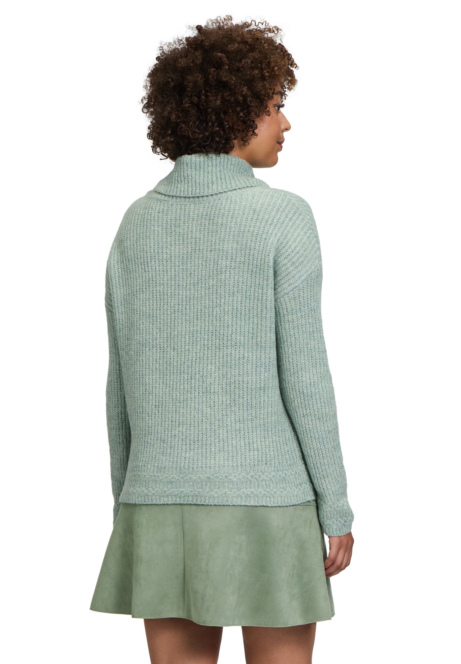Cartoon Rundhalspullover »Basic-Pullover mit Turtle Neck«