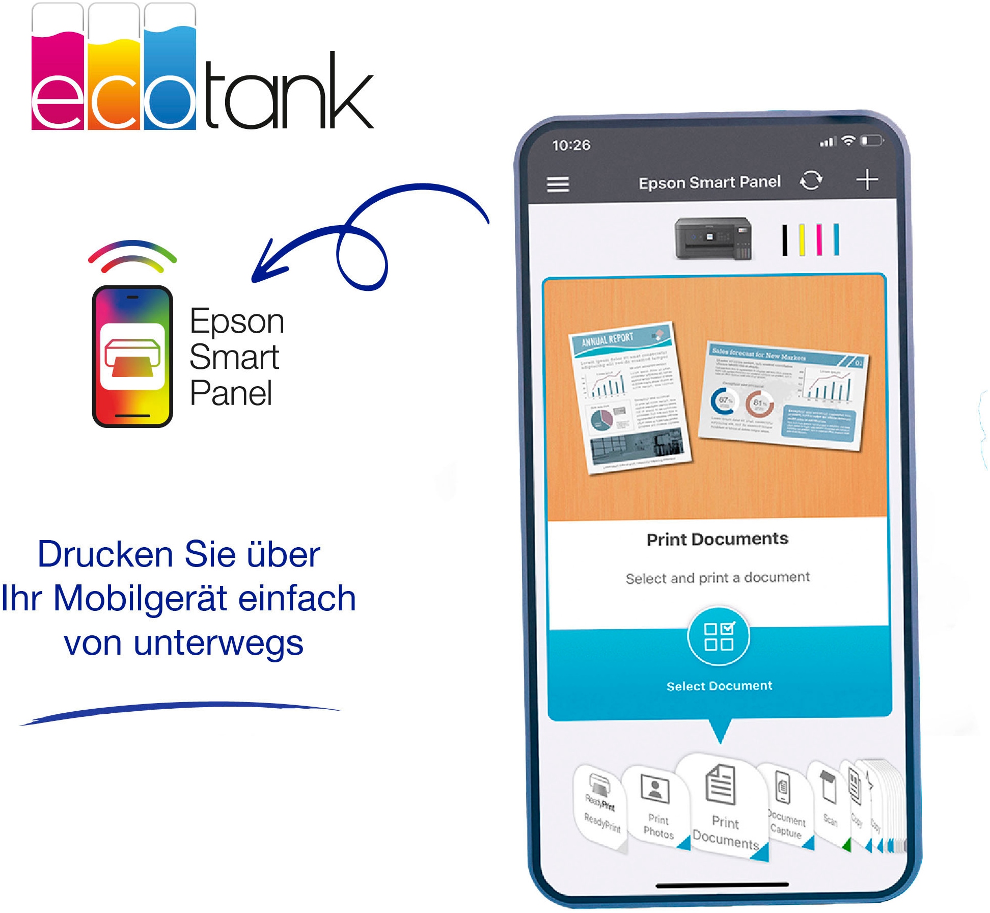 Epson Multifunktionsdrucker »EcoTank ET-2870«