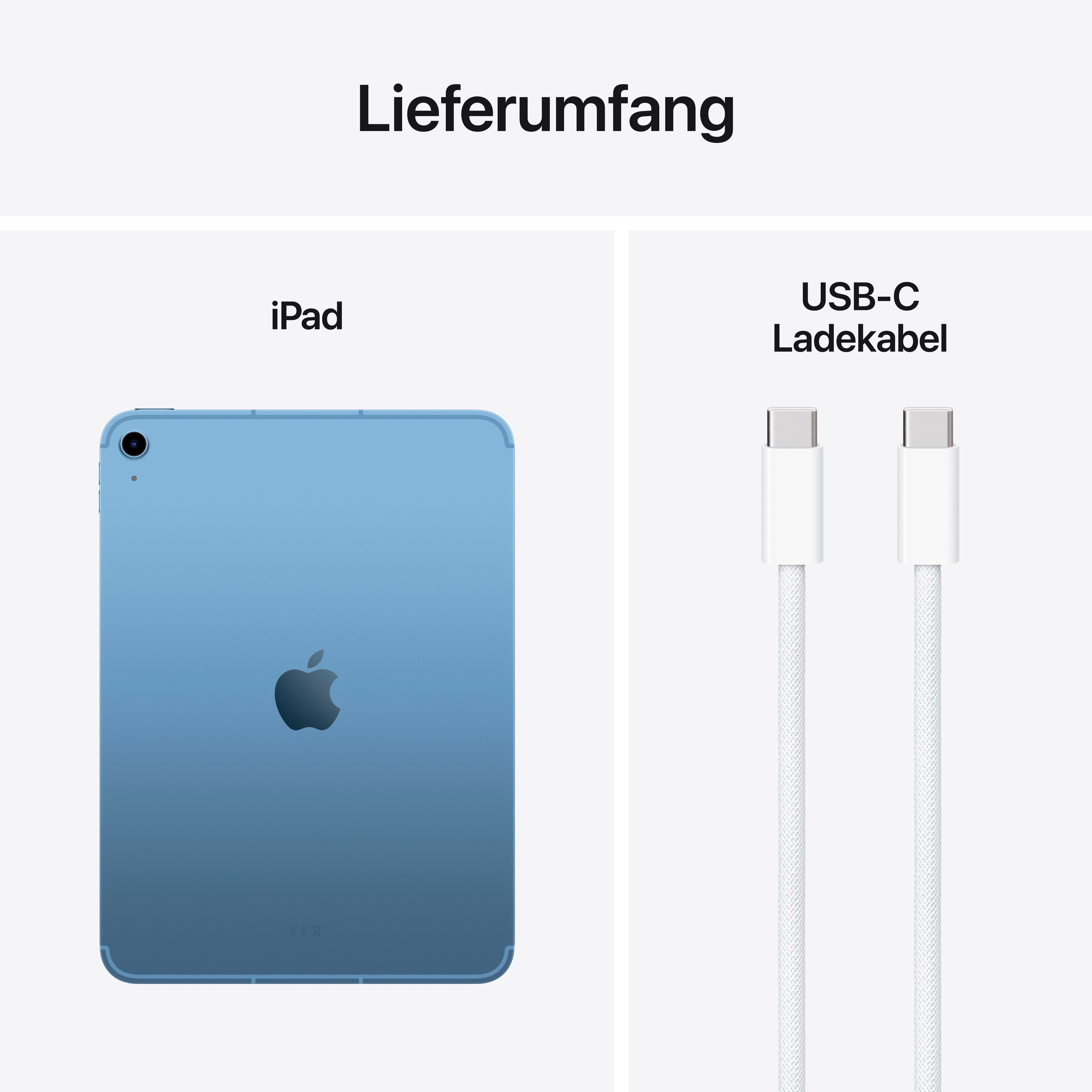 Apple Tablet »11" iPad Wi-Fi + Cellular (2025)«, (27,59 cm / 10,86 Zoll), iPadOS, Retina, 5G,)