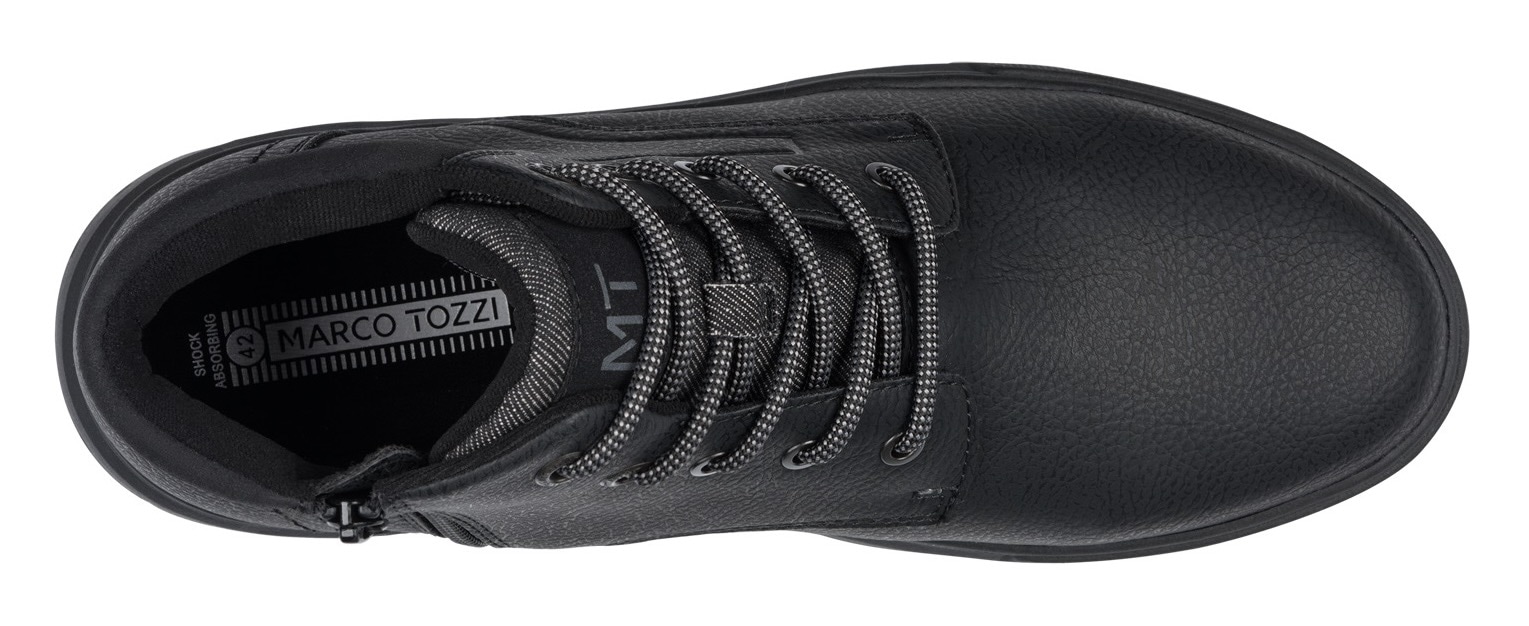 MARCO TOZZI Sneaker, Schnürschuh, Schnürboots mit weich abgepolstertem Schaftrand