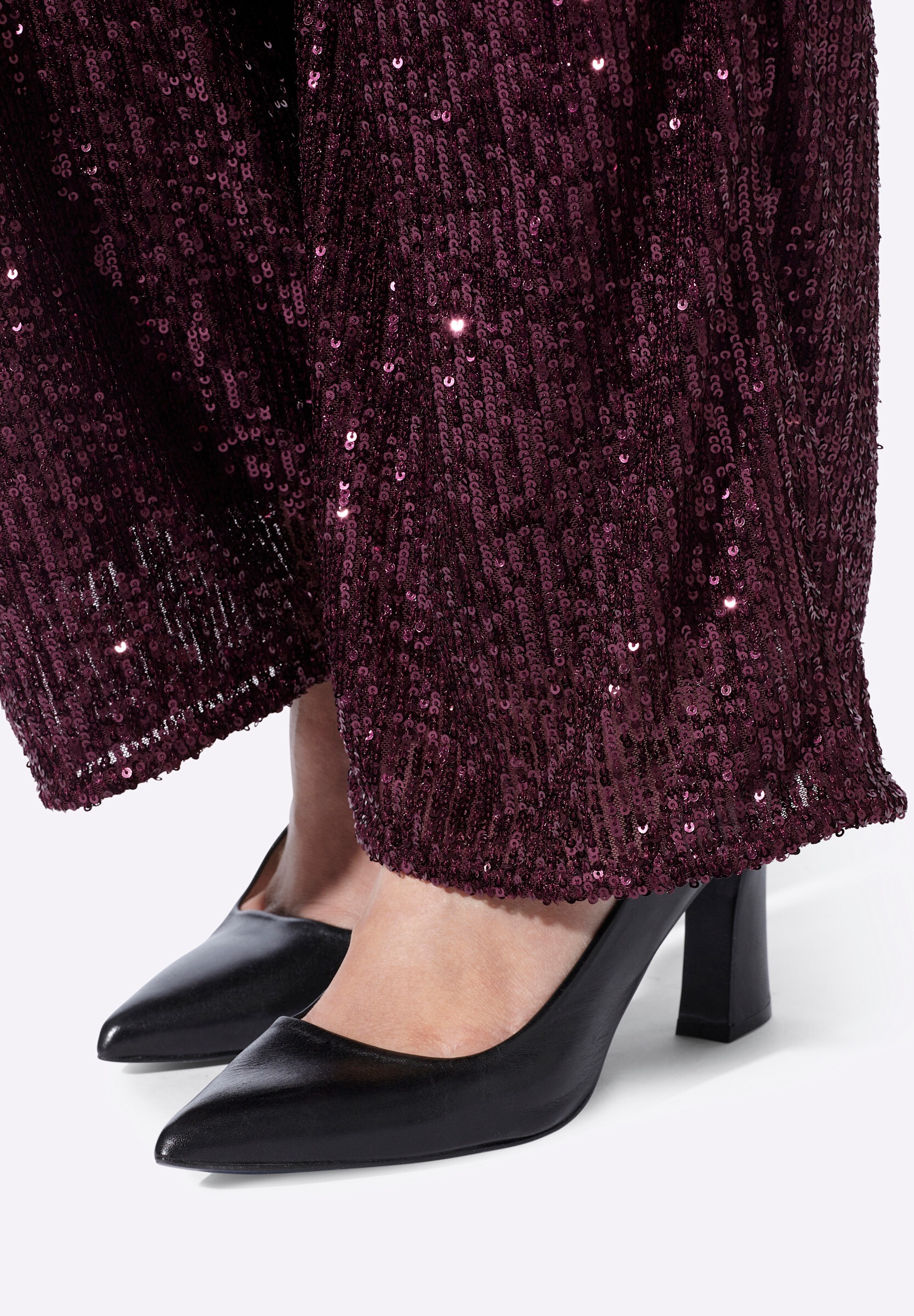 heine Schlupfhose »Paillettenhose Schlupfhose mit funkelnden Pailletten«