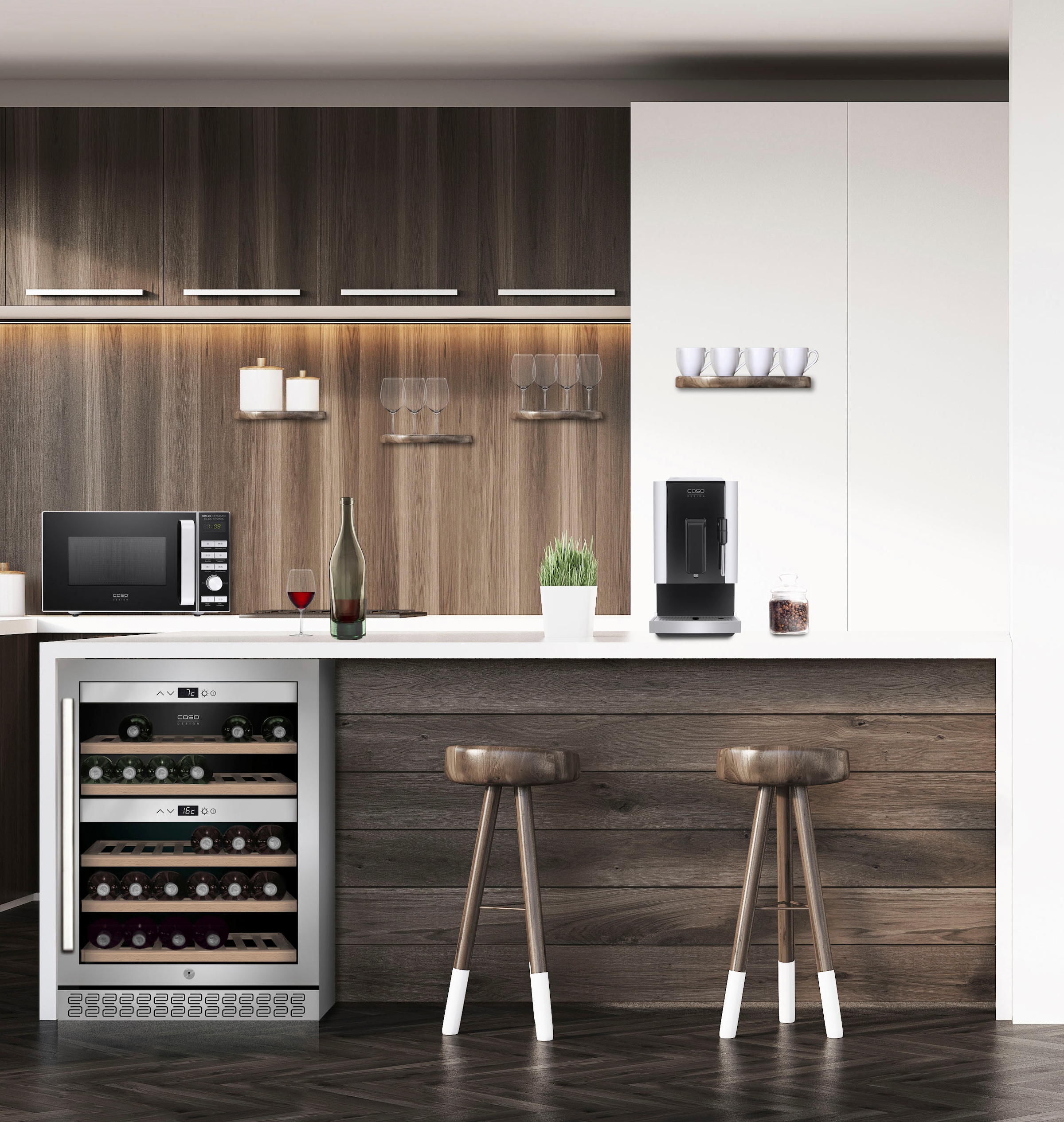 Caso Weinkühlschrank »772 WineChef Pro 40« für 40 Stk. Standardflaschen á 075l