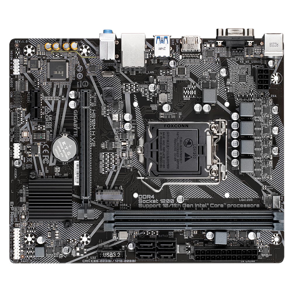 Gigabyte Mainboard »H510M H V2«