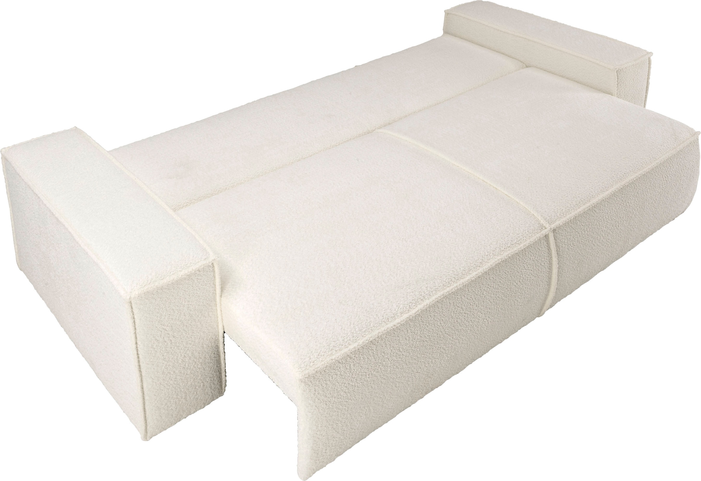 andas 2-Sitzer »Finnley«, Nachts: Schlafsofa (Liegefläche 200x136 cm) tagsüber 3-Sitzer-Sofa