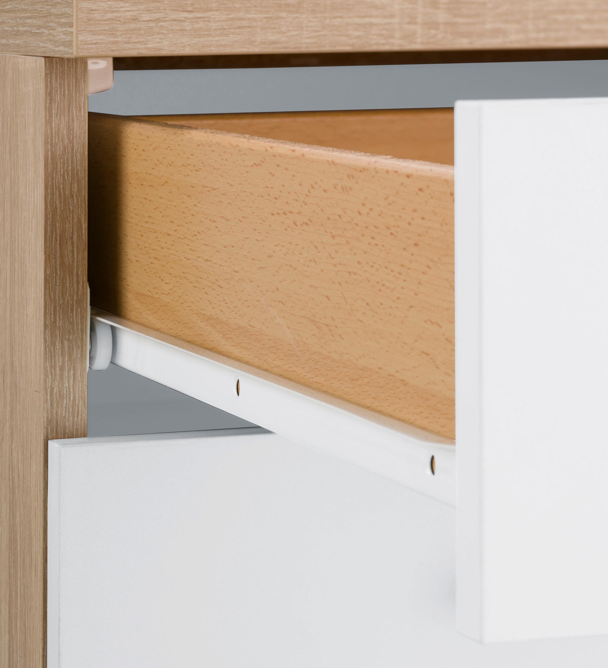OPTIFIT Winkelküche »Kalmar«, Stellbreite 300x175 cm, wahlweise mit E-Geräten, mit Arbeitsplatte