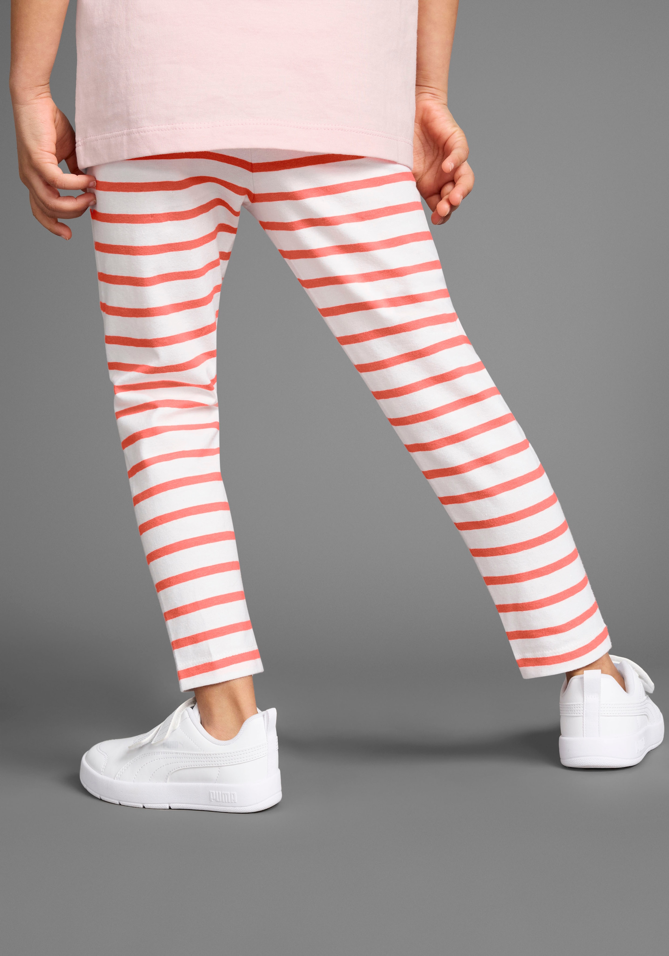 KIDSWORLD Leggings »2er Pack Ringel-Leggings für kleine Mädchen«, (Packung, 2 tlg.), Leggingspackung für kleine Mädchen