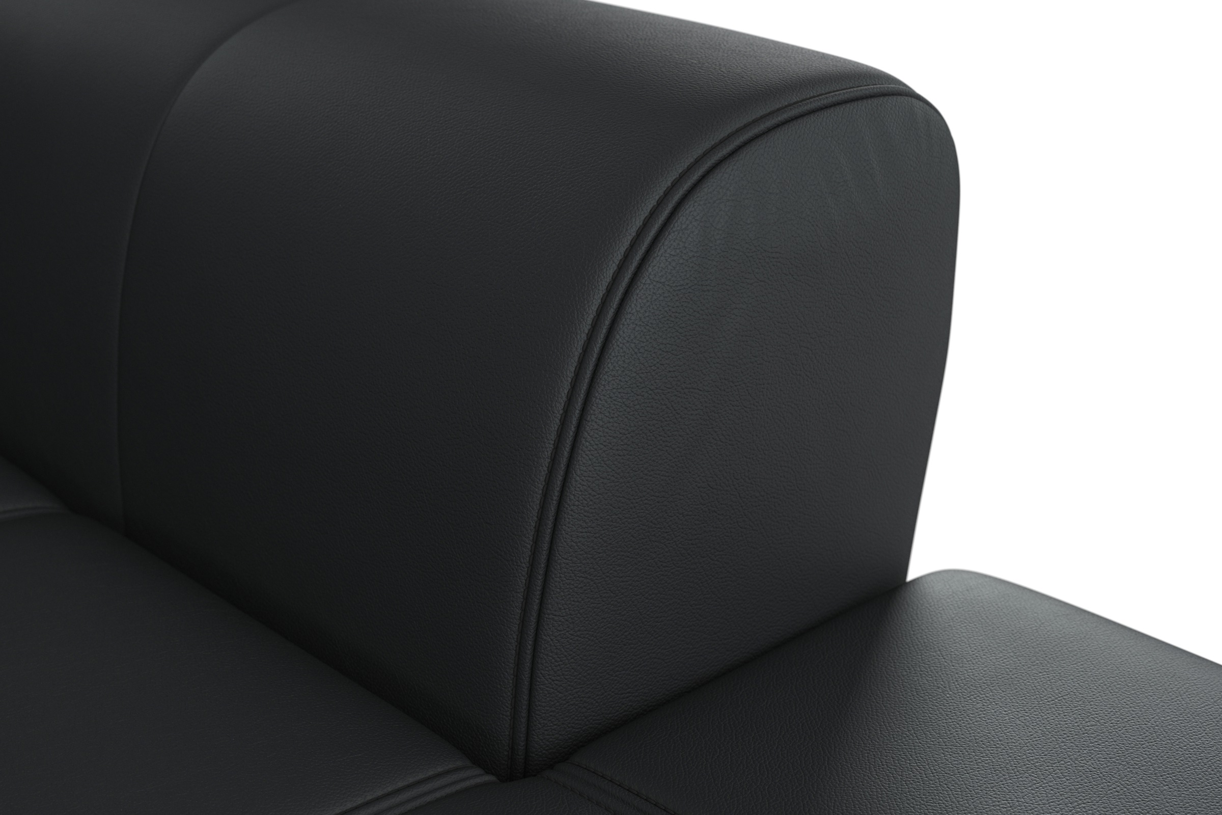sit&more Wohnlandschaft »Bendigo U-Form«, inklusive Sitztiefenverstellung, Bodenfreiheit 15 cm, in 2 Fußfarben