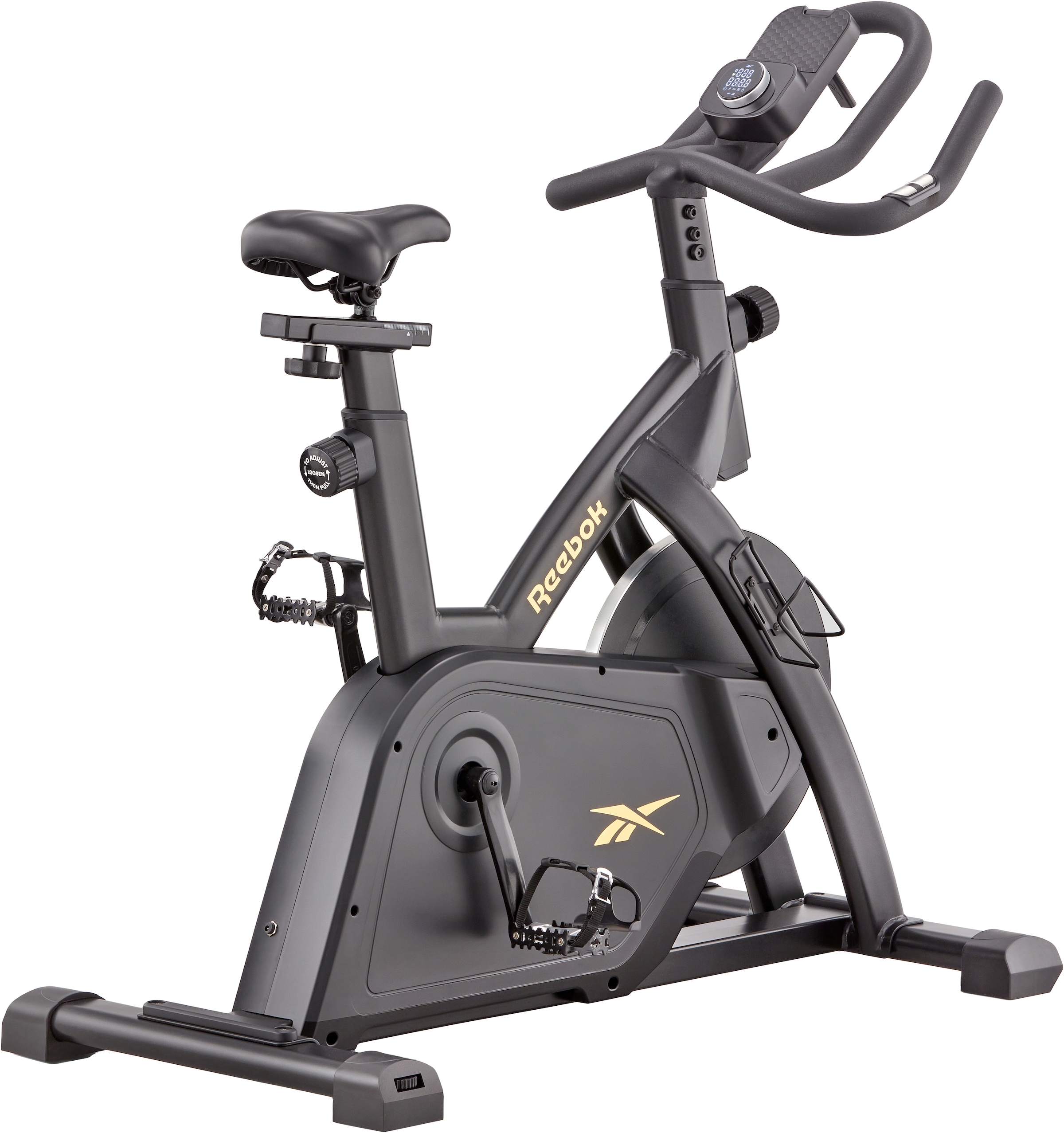 Reebok Speedbike »FR30 Speedbike«, (mit Tablet-Halterung), Schwungmasse ca. 6 kg, 32...