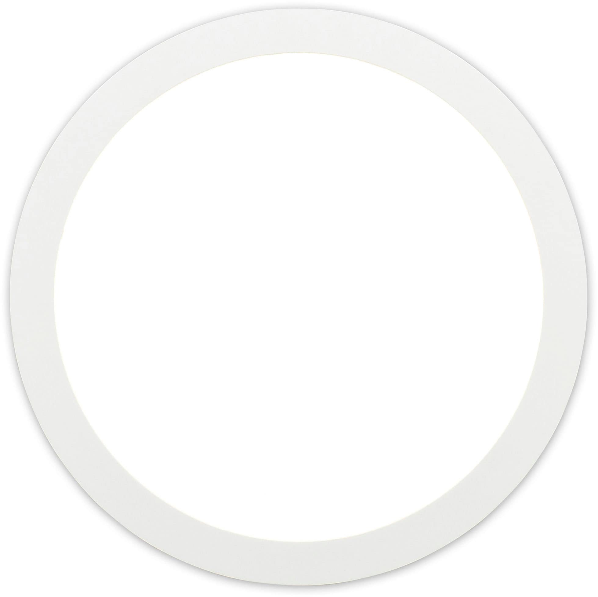 näve LED Panel »Dimplex« LED-Modul 1 Stk. Warmweiß Aufbaupanel weiß, rund, dimmbar, Phasenan- und abschnitt, D: 30cm