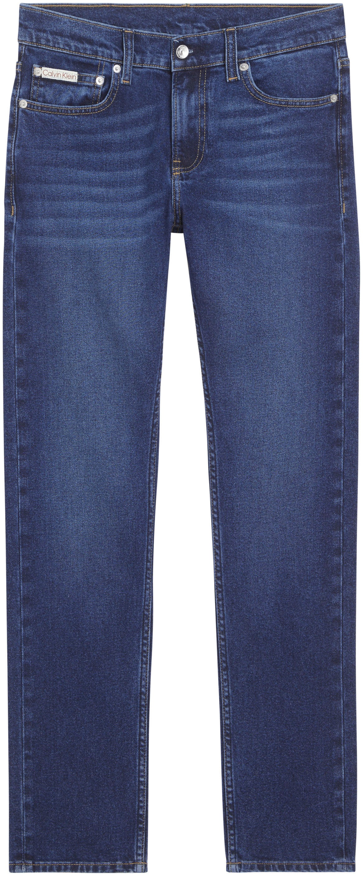 Calvin Klein Jeans Slim-fit-Jeans »SLIM«, Coinpocket, Logostickerei
