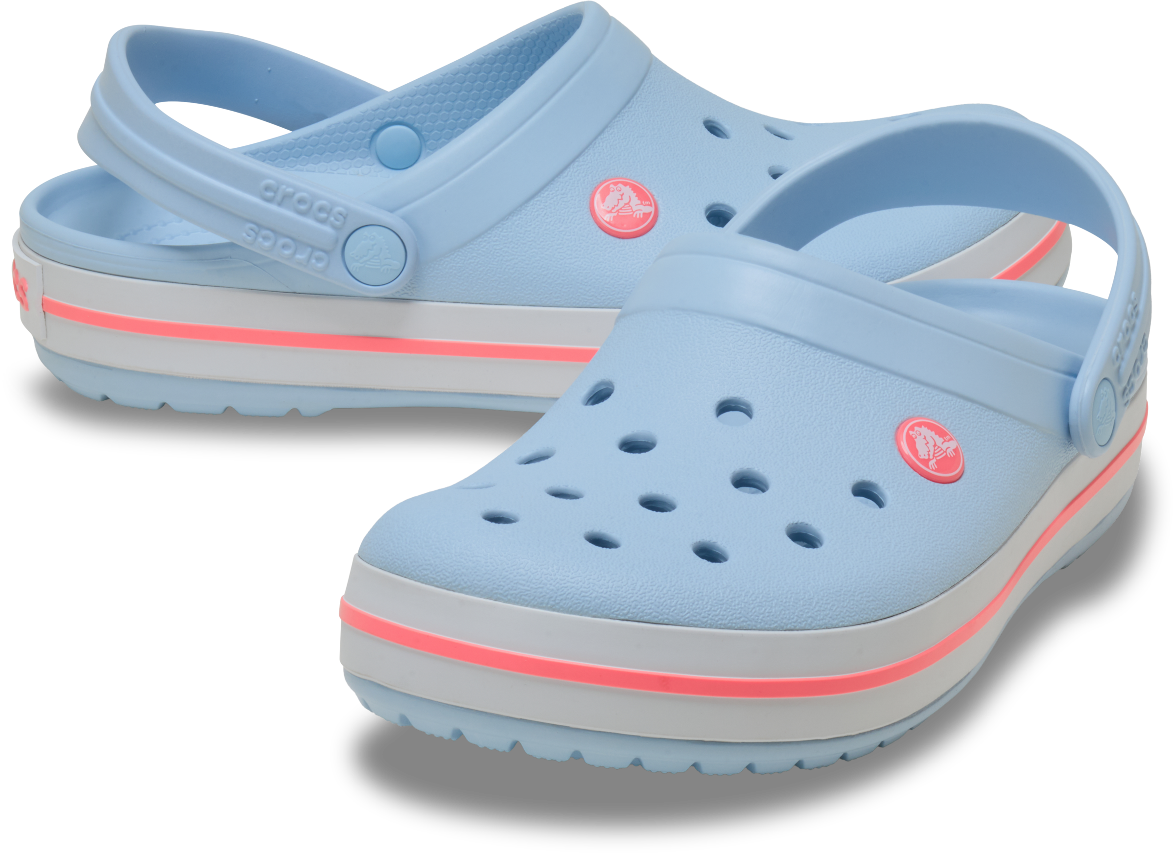 Crocs Clog »Crocband Clog«  Sommerschuh, Schlappen, Hausschuh mit zweifarbiger Laufsohle