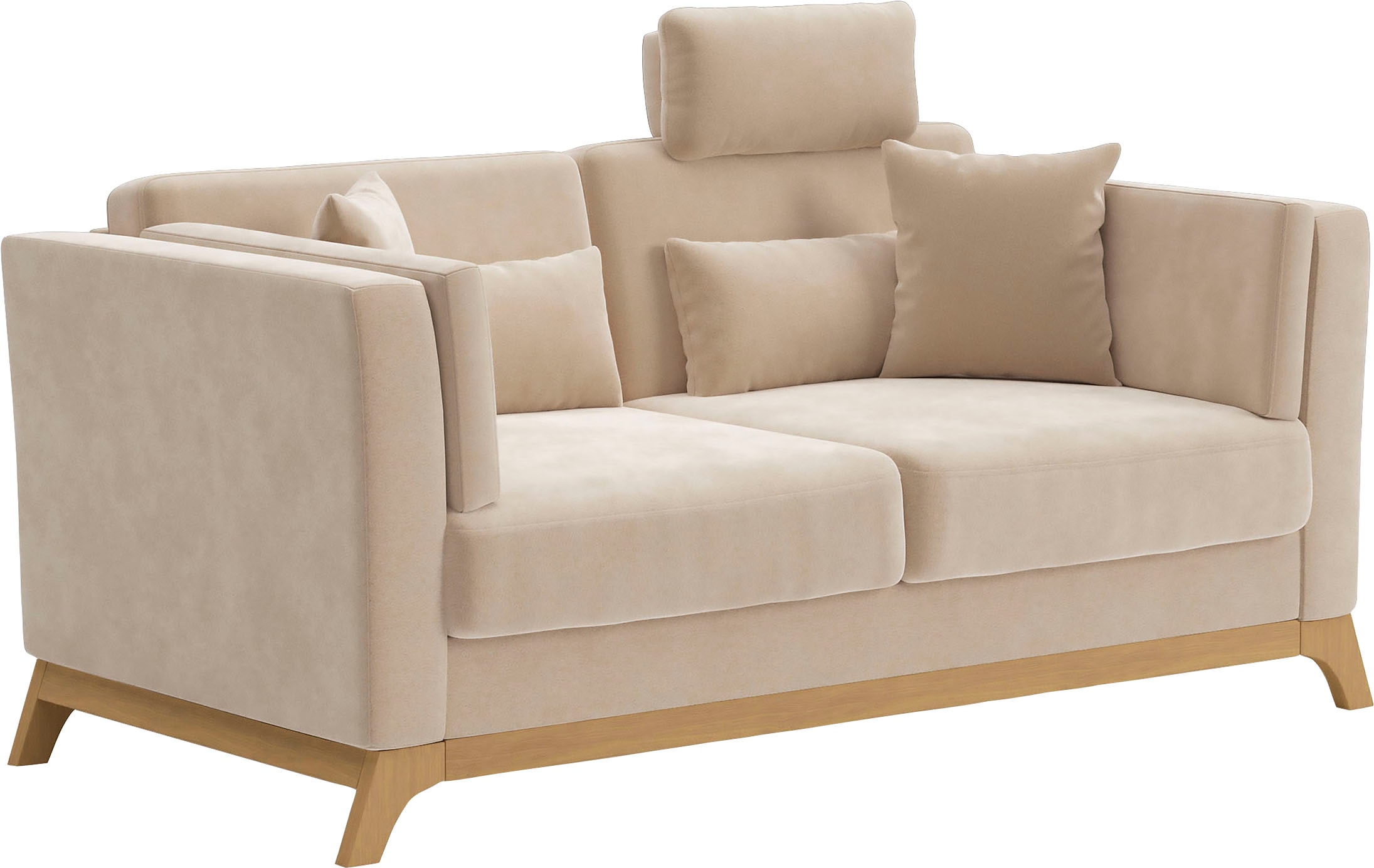 Home affaire 2,5-Sitzer »Viva« wahlweise mit Holzrahmen aus Eiche