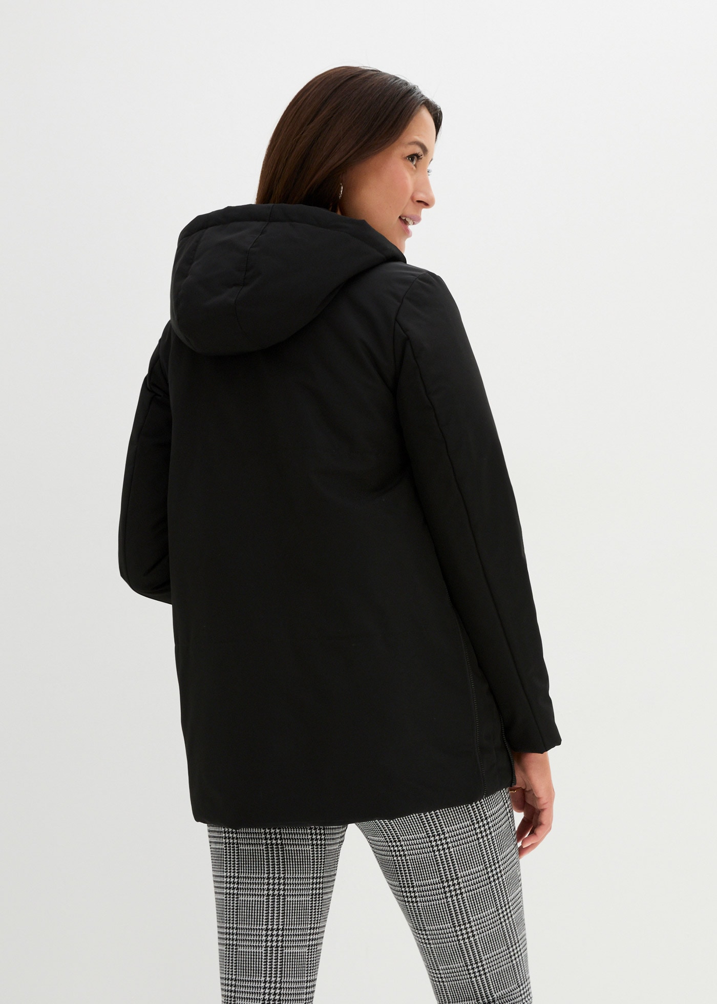 bonprix Umstandsjacke mit Kapuze 3-in-1 Funktion, regen- und windabweisendes Material