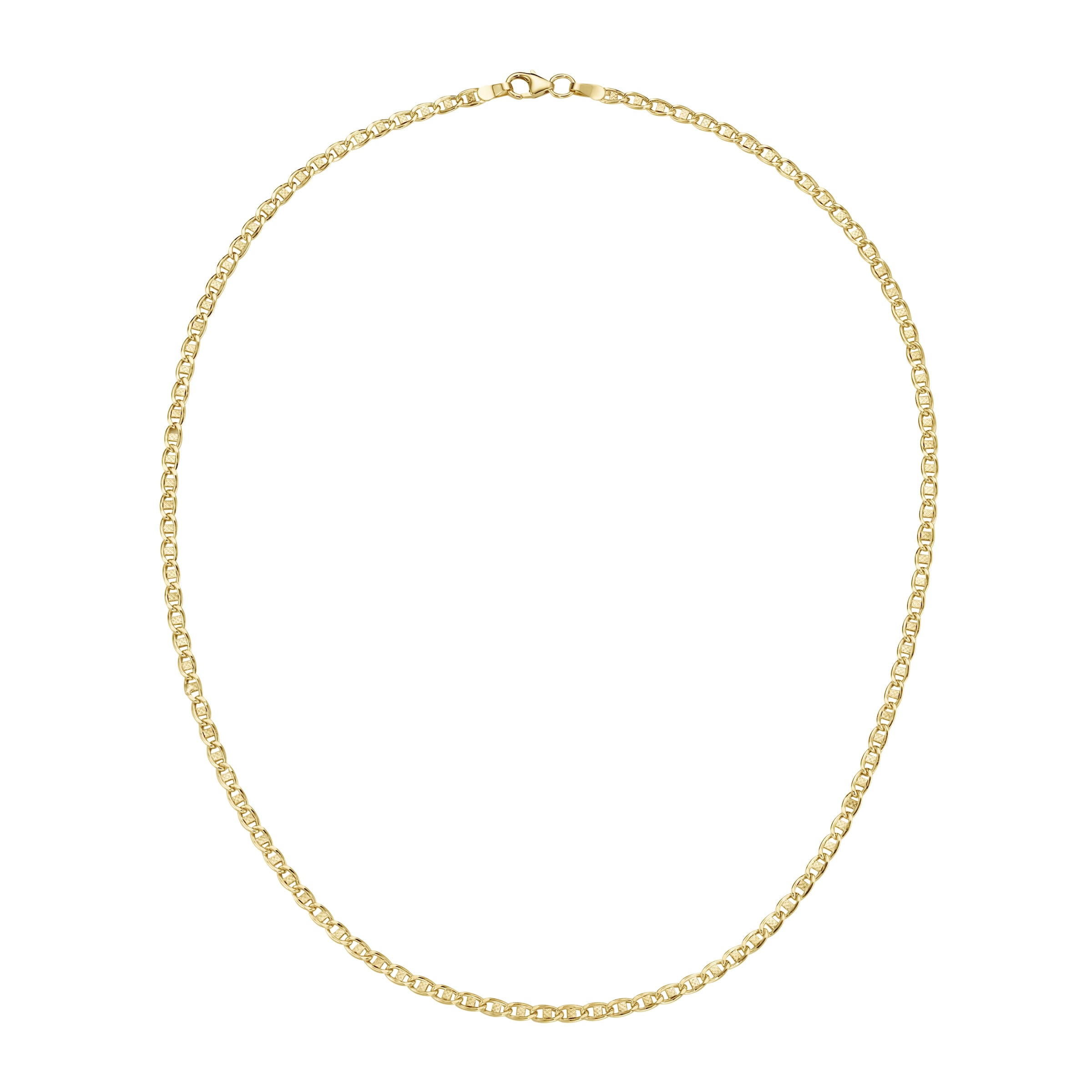 Luigi Merano Goldkette »Kette Panzerkette mit Plättchen, Gold 585«