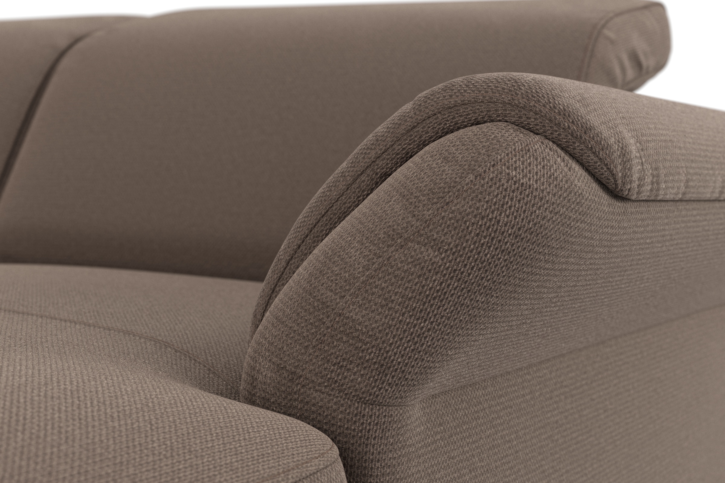 sit&more Wohnlandschaft »Apulia U-Form«, wahlweise Bettfunktion, Bettkasten und Kopf- und Armteilverstellung