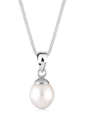 Elli Perlenkette »Süßwasserzuchtperle Tropfen 925 Sterling Silber« kaufen