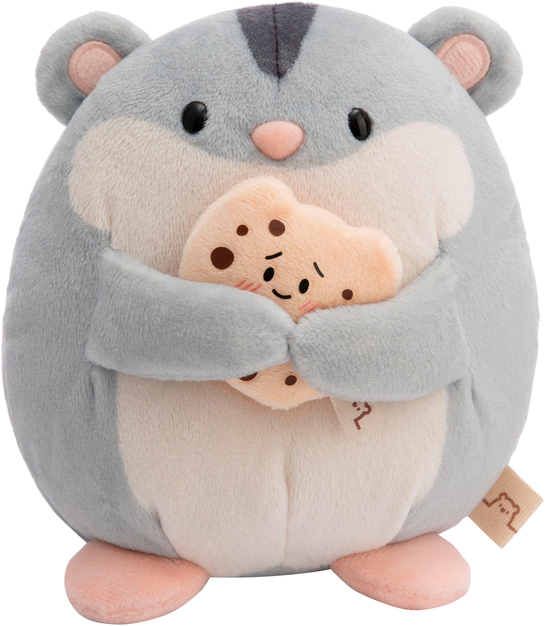 Nici Kuscheltier »mymochi, Hamster Shai, 16 cm« mit Keks, in Geschenkbox