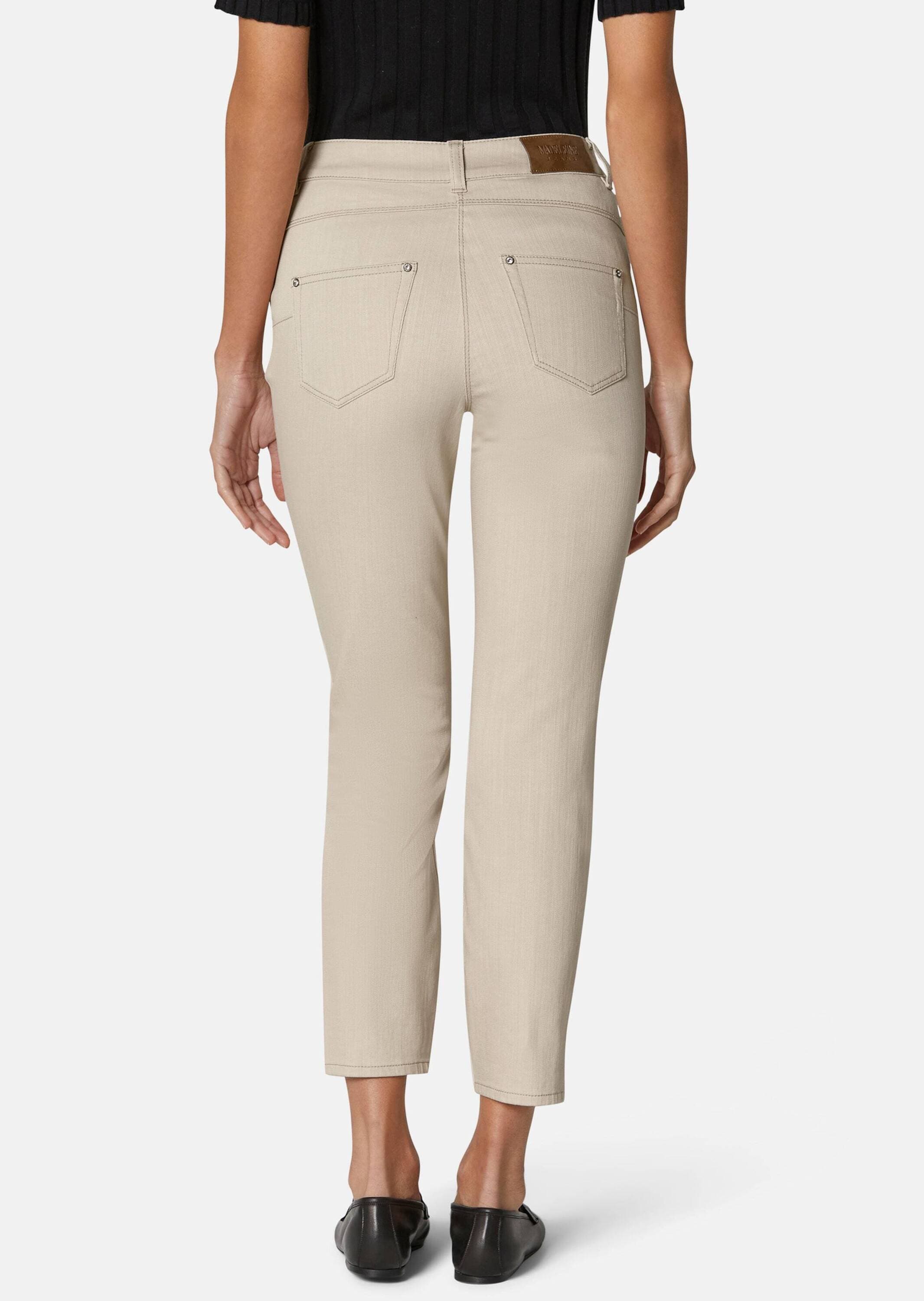 MADELEINE Regular-fit-Jeans »7/8 Jeans Schlanke 7/8-Jeans mit Strass-Dekoration«