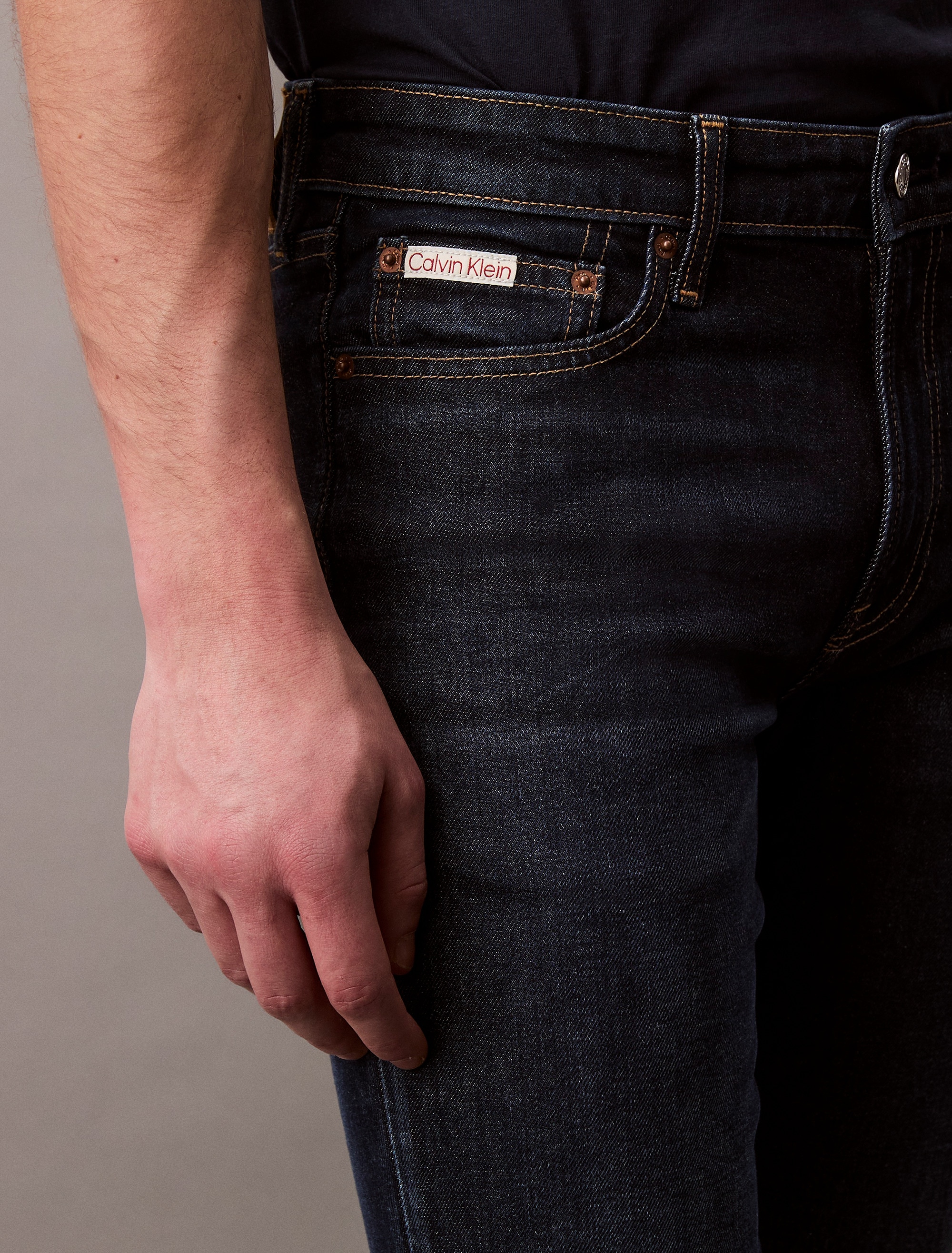 Calvin Klein Jeans Slim-fit-Jeans »SLIM REBEL SAPPHIRE JEAN«, in dezenter Waschung