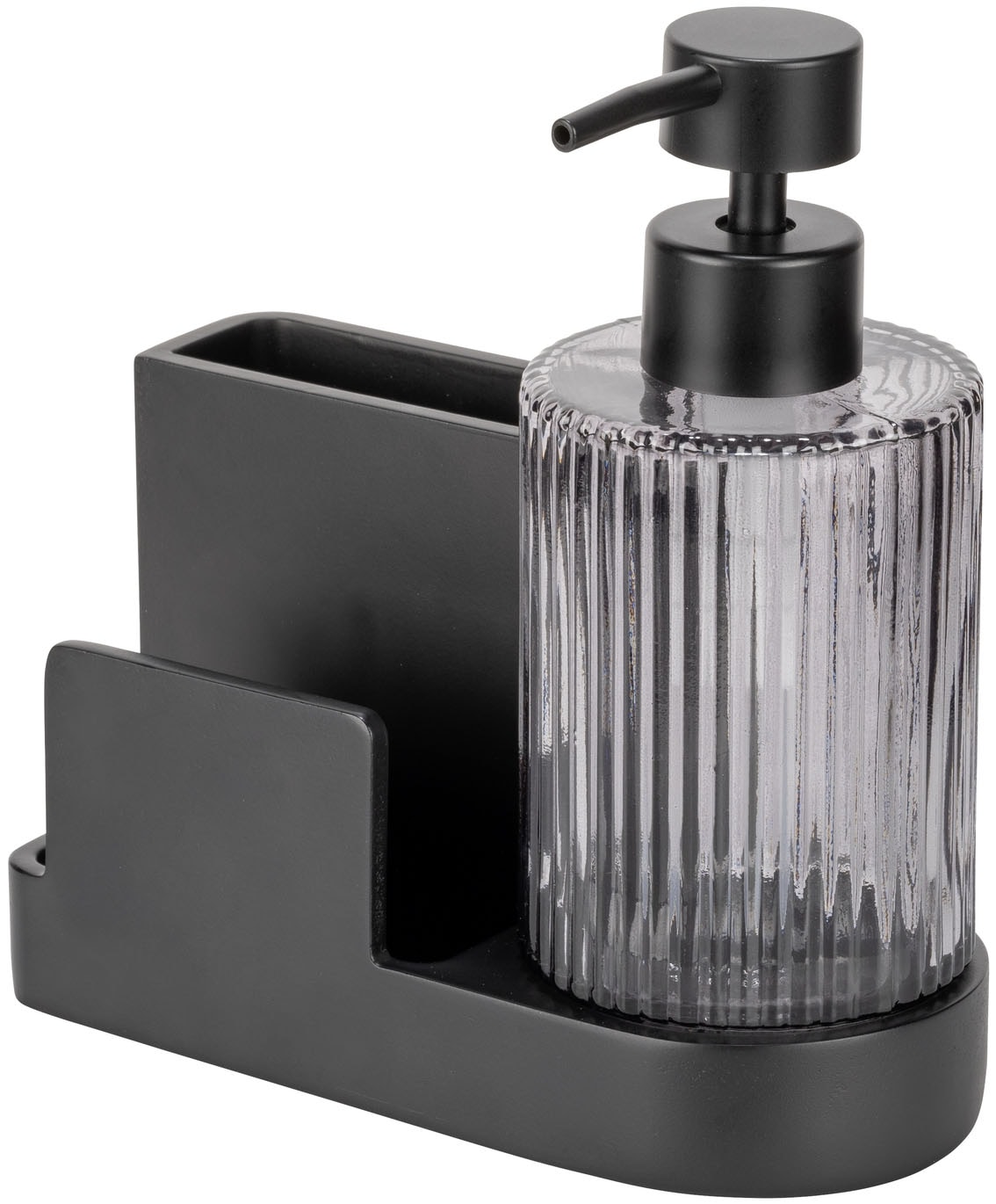 WENKO Küchenorganizer-Set »Modell Pina« robustes Design, heraunehmbarer Glasspender