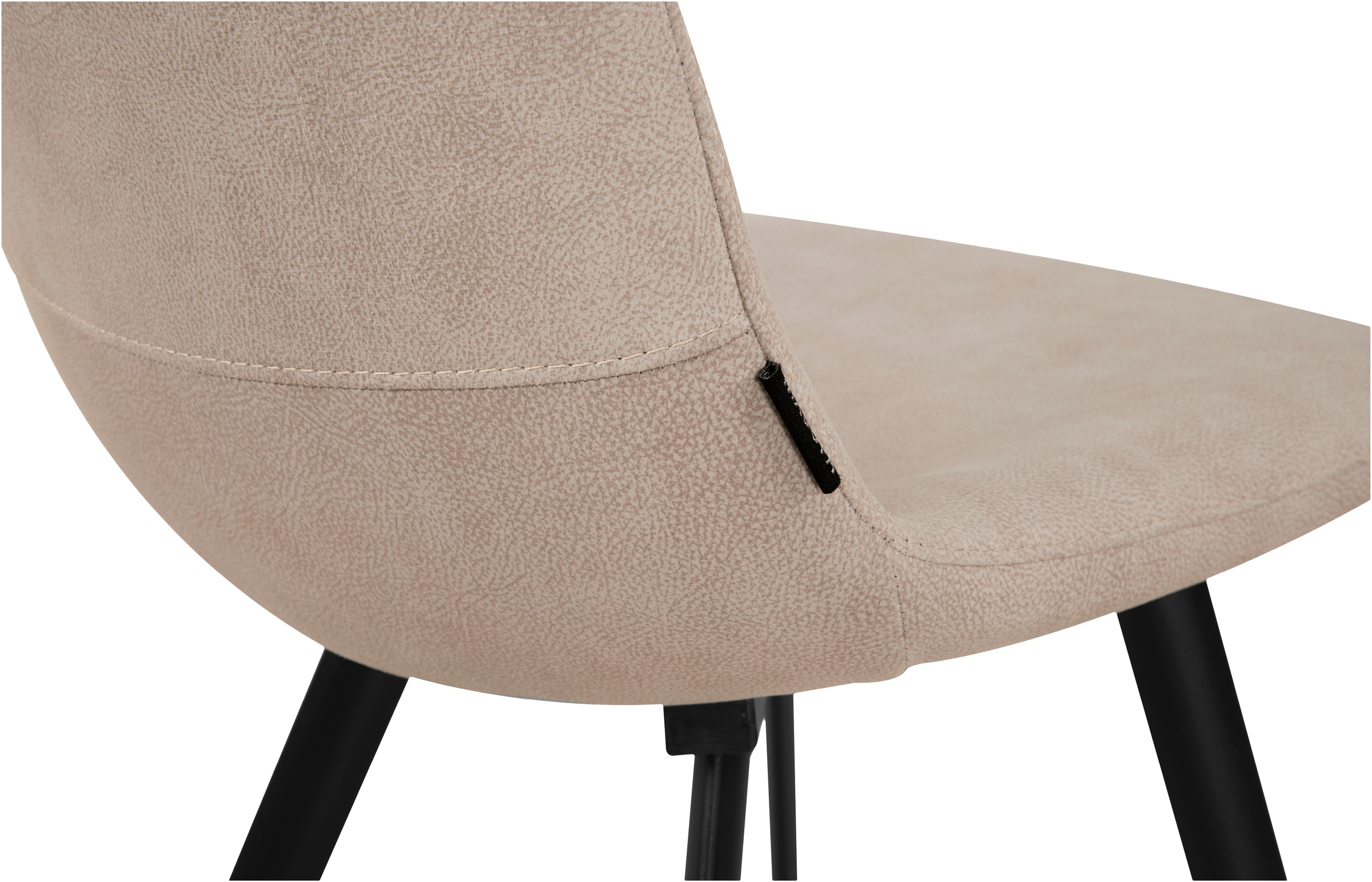 OMG Design Esszimmerstuhl »Pluto« (Set) 1 Stk.pflegeleichte Microfaser, Lederoptik