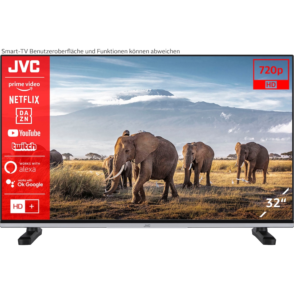 JVC LCD-LED Fernseher »LT-32VHE5156«, 80 cm/32 Zoll, HD ready, Smart-TV