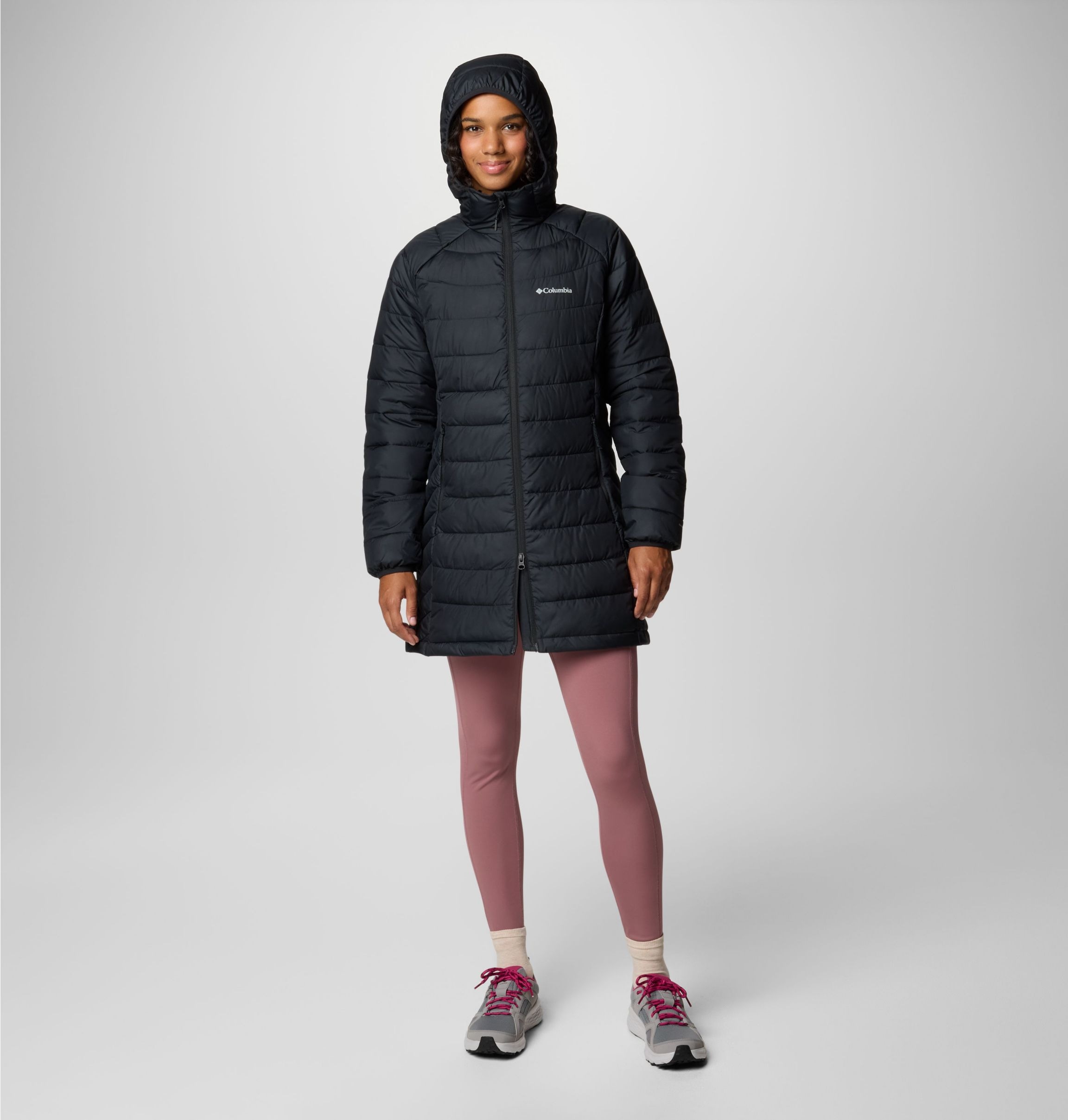 Columbia Steppmantel »POWDER LITE II MID JACKET«, (1 tlg.)