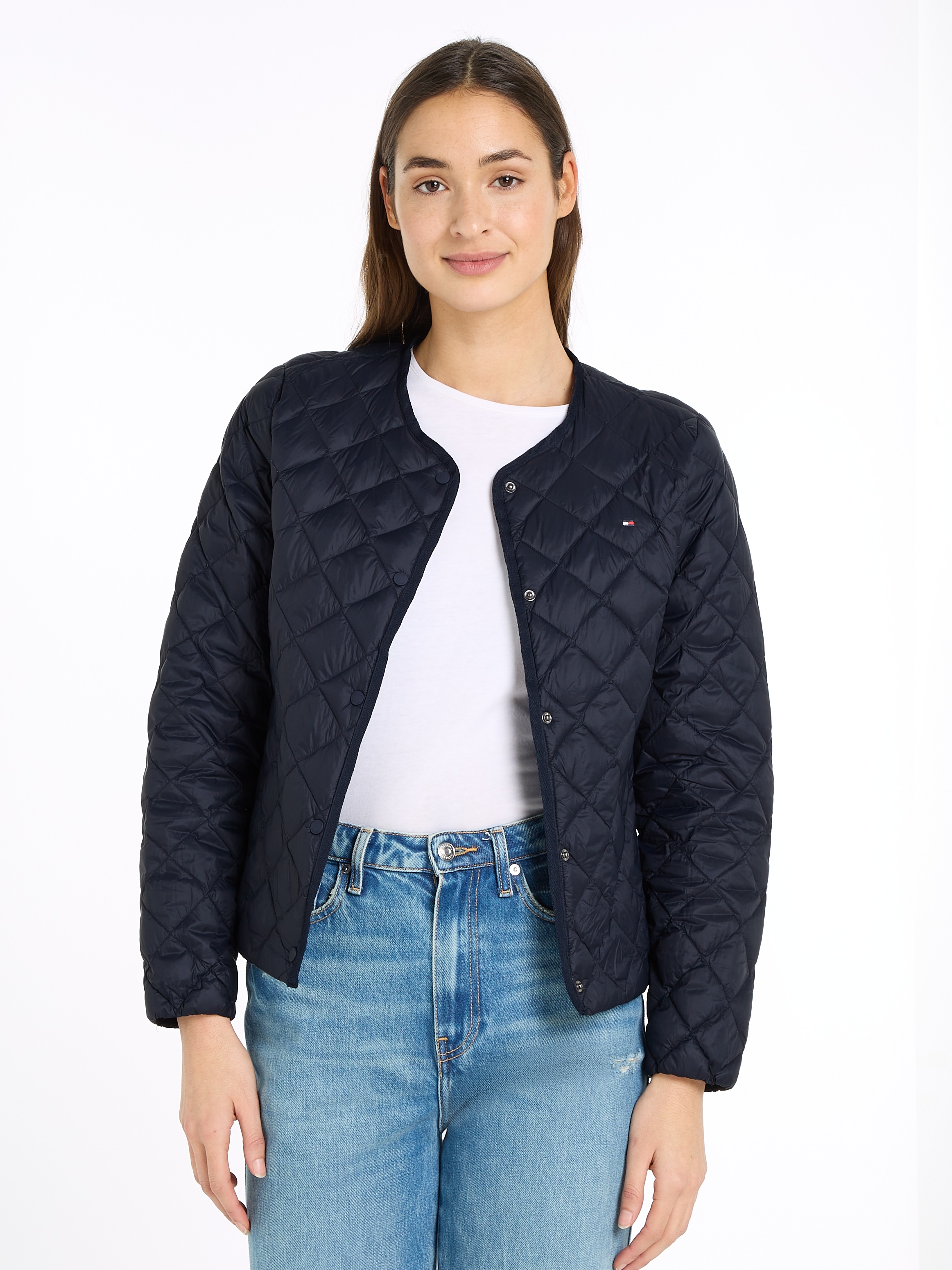 Tommy Hilfiger Steppjacke, mit Logostickerei