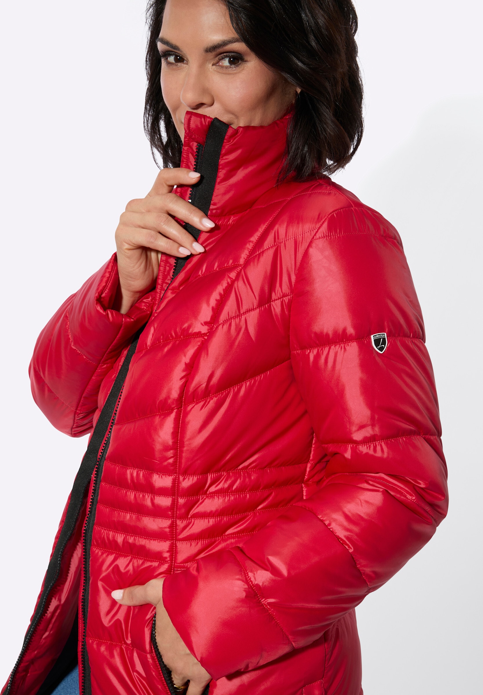 Witt Steppjacke »Steppjacke Winterjacke mit schmeichelnder Steppung« ohne Kapuze
