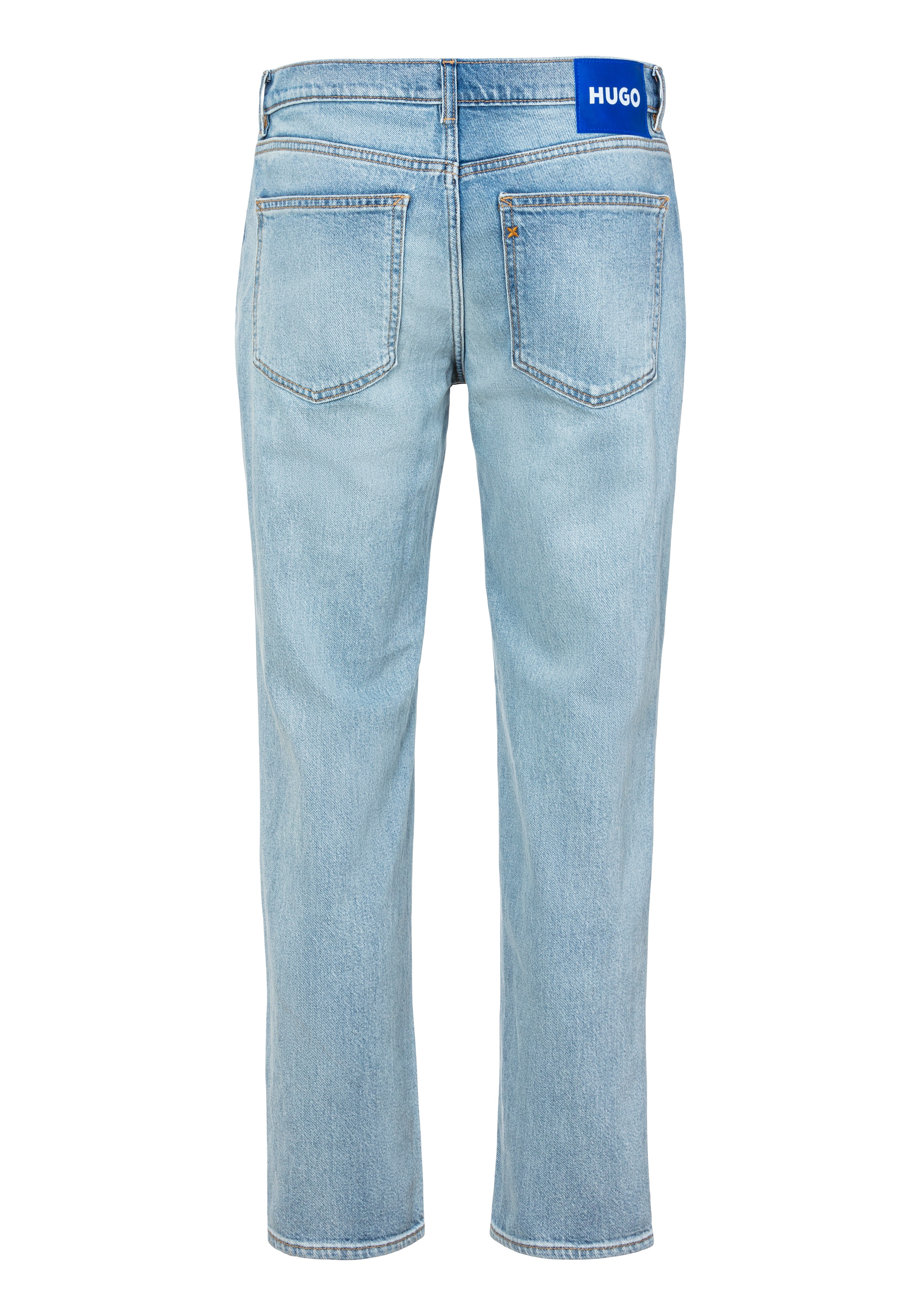 HUGO Blue Tapered-fit-Jeans »Brody«, mit Stone-washed-Finish