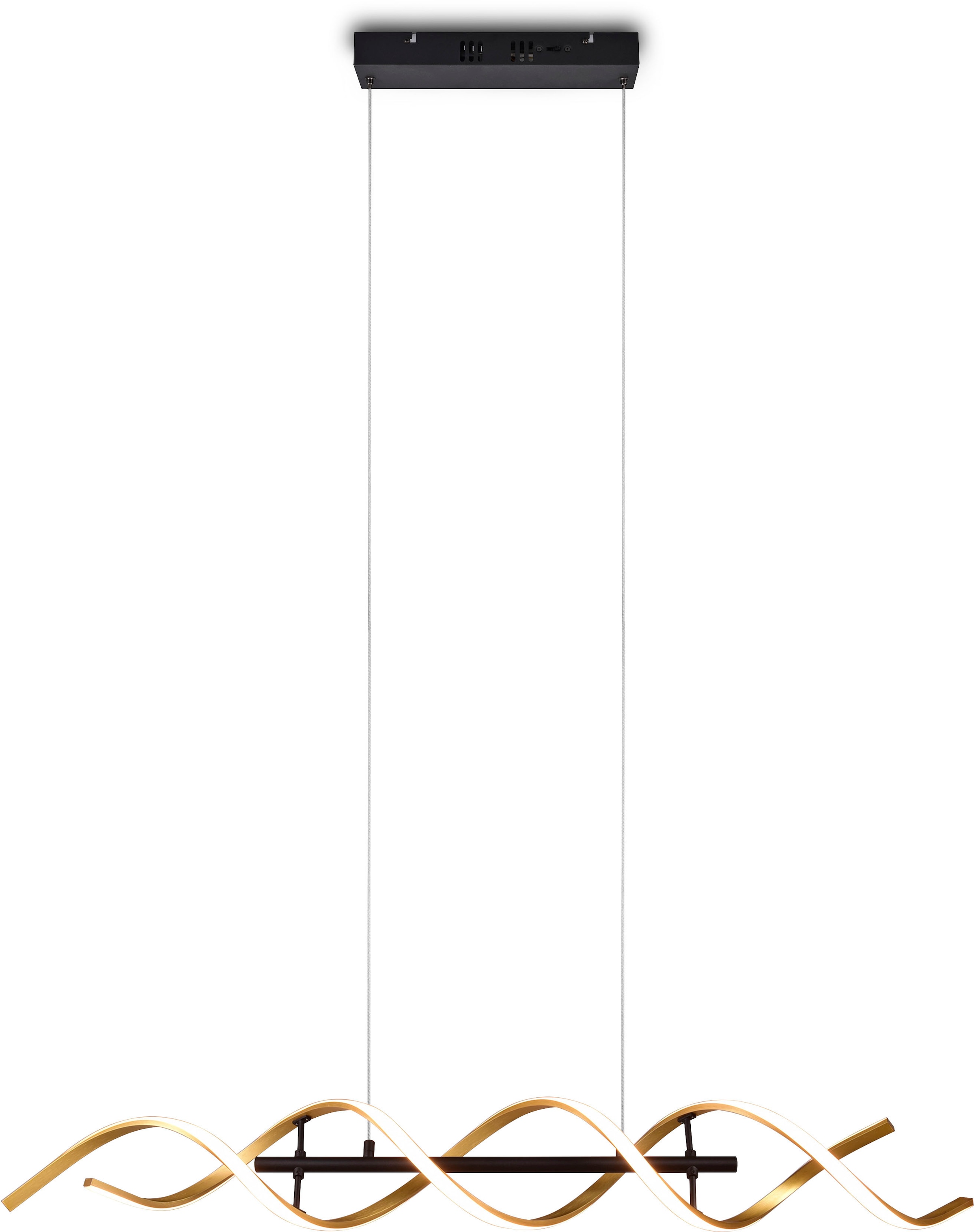 TRIO Leuchten LED Pendelleuchte »Sequence«, 1 flammig, Leuchtmittel LED-Board | LED fest integriert, Hängelampe 45W 5600 Lm höhenverstellbar dimmbar Lichtfarbe einstellbar