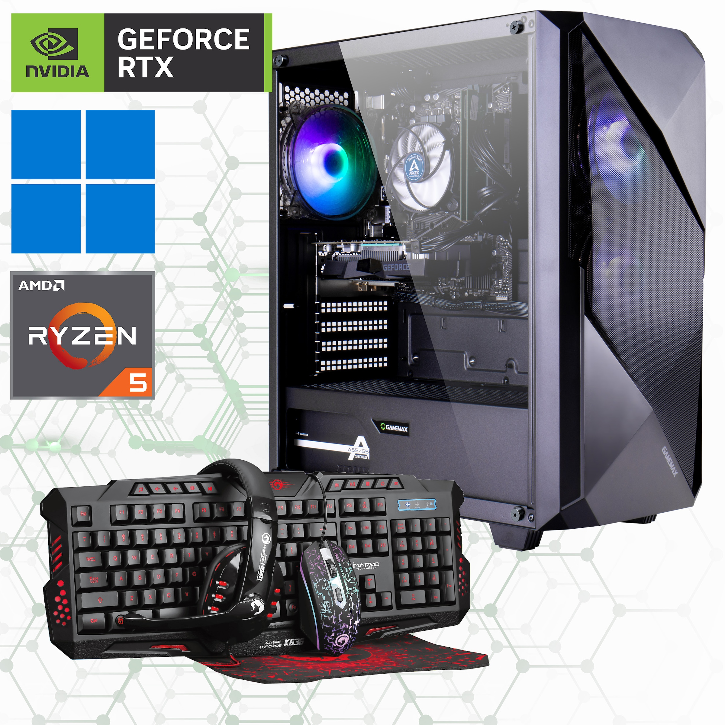 Gaming-PC »Striker 7335«, Windows 11